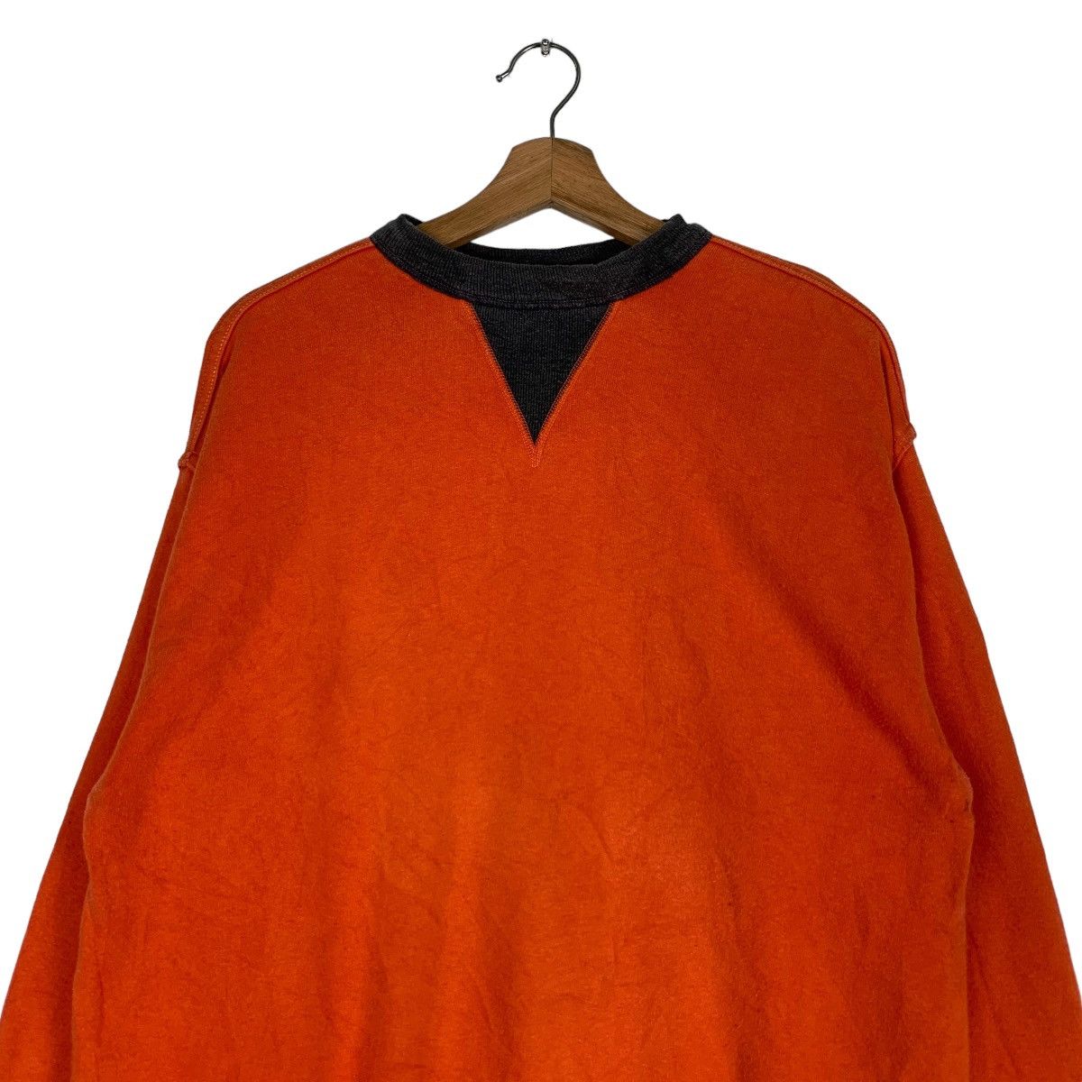 Japanese Brand WAREHOUSE & CO Orange Sweatshirts #0719-C33 Size US M / EU 48-50 / 2 - 2 Thumbnail