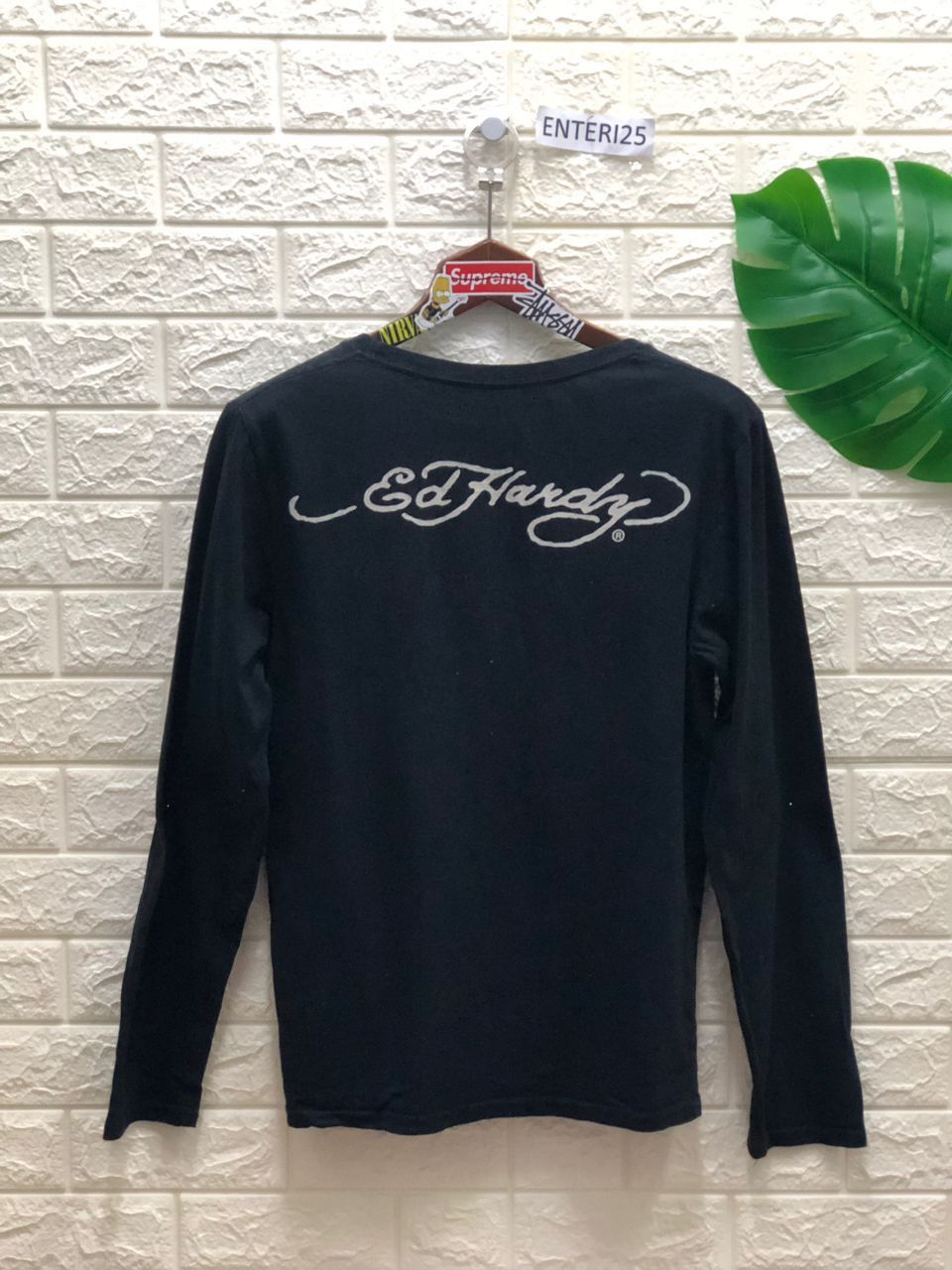 Christian Audigier Vintage CHRISTIAN AUDIGER Full Print Long Sleeve Size US L / EU 52-54 / 3 - 5 Thumbnail