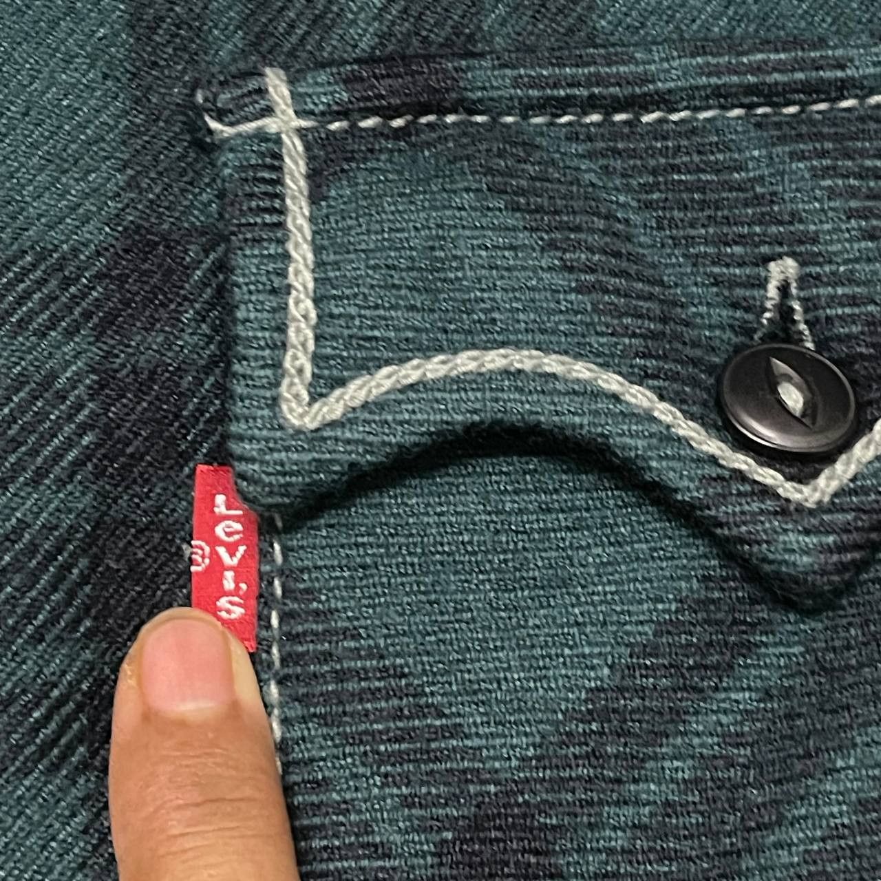 Levi's Vintage Levis Red Tab Flannel Zipper Jacket Size US M / EU 48-50 / 2 - 5 Thumbnail