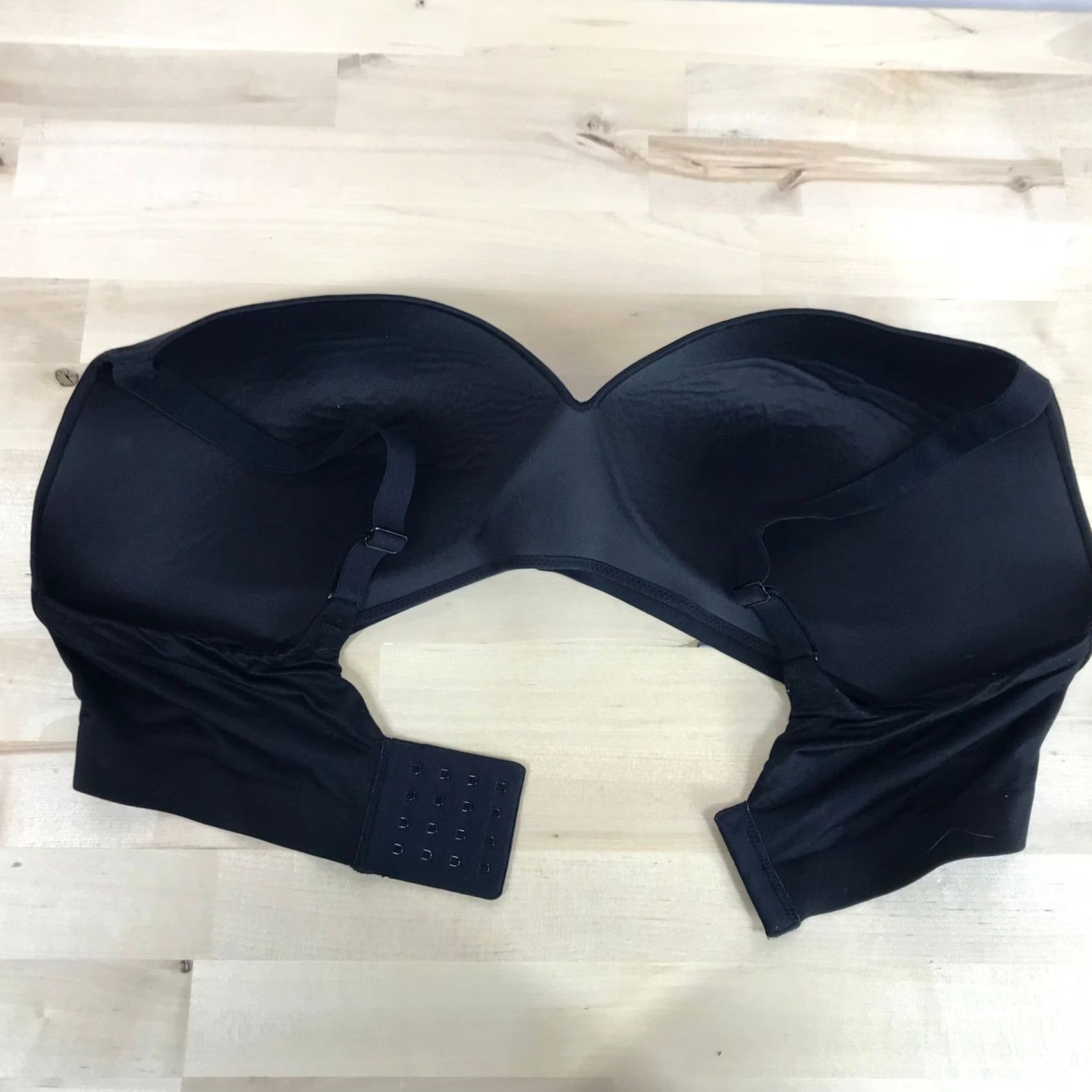 Vintage Soma Enbliss Wireless Bra Black Seamless Smooth Molded Cup 42D Size ONE SIZE - 4 Thumbnail