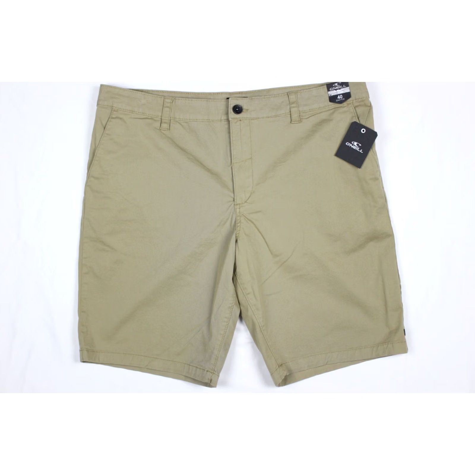 O'Neill O'Neill Men's Sequoia Stretch Shorts Chino Size 40 Inseam 11" Khaki Beige Beiges Size US 40 / EU 56 - 2 Thumbnail