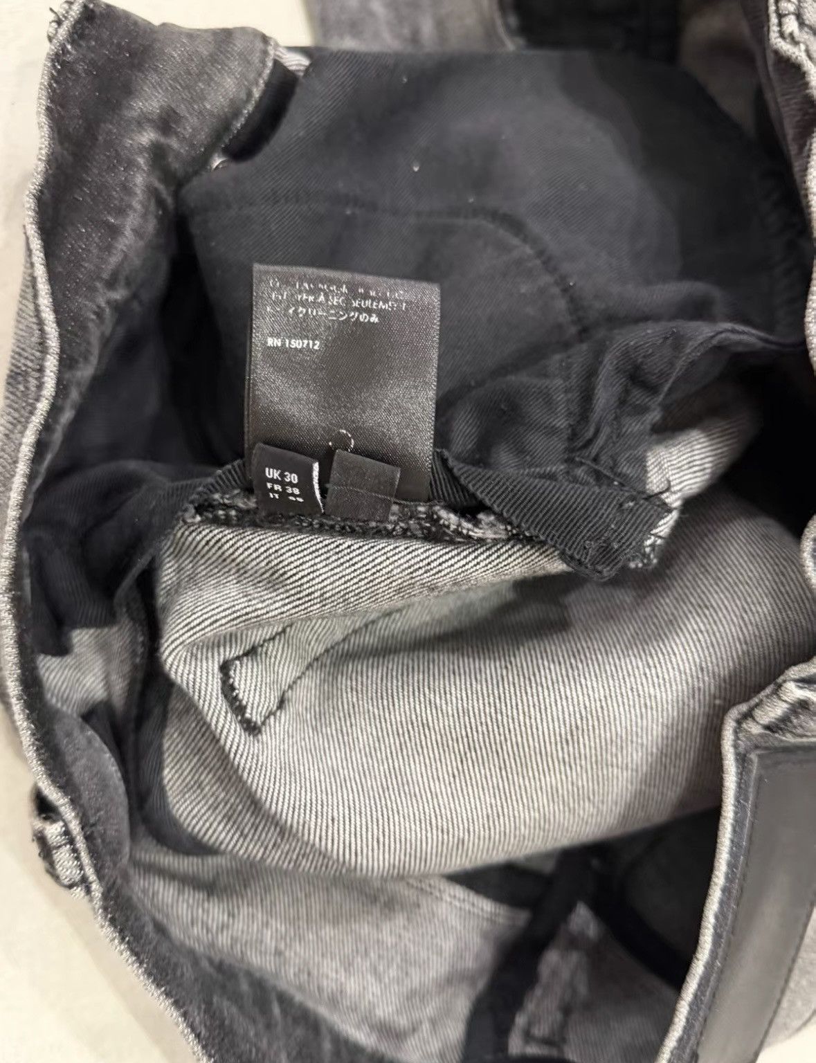 Amiri Amiri distressed pants gray size 30 wxx Size US 30 / EU 46 - 3 Thumbnail