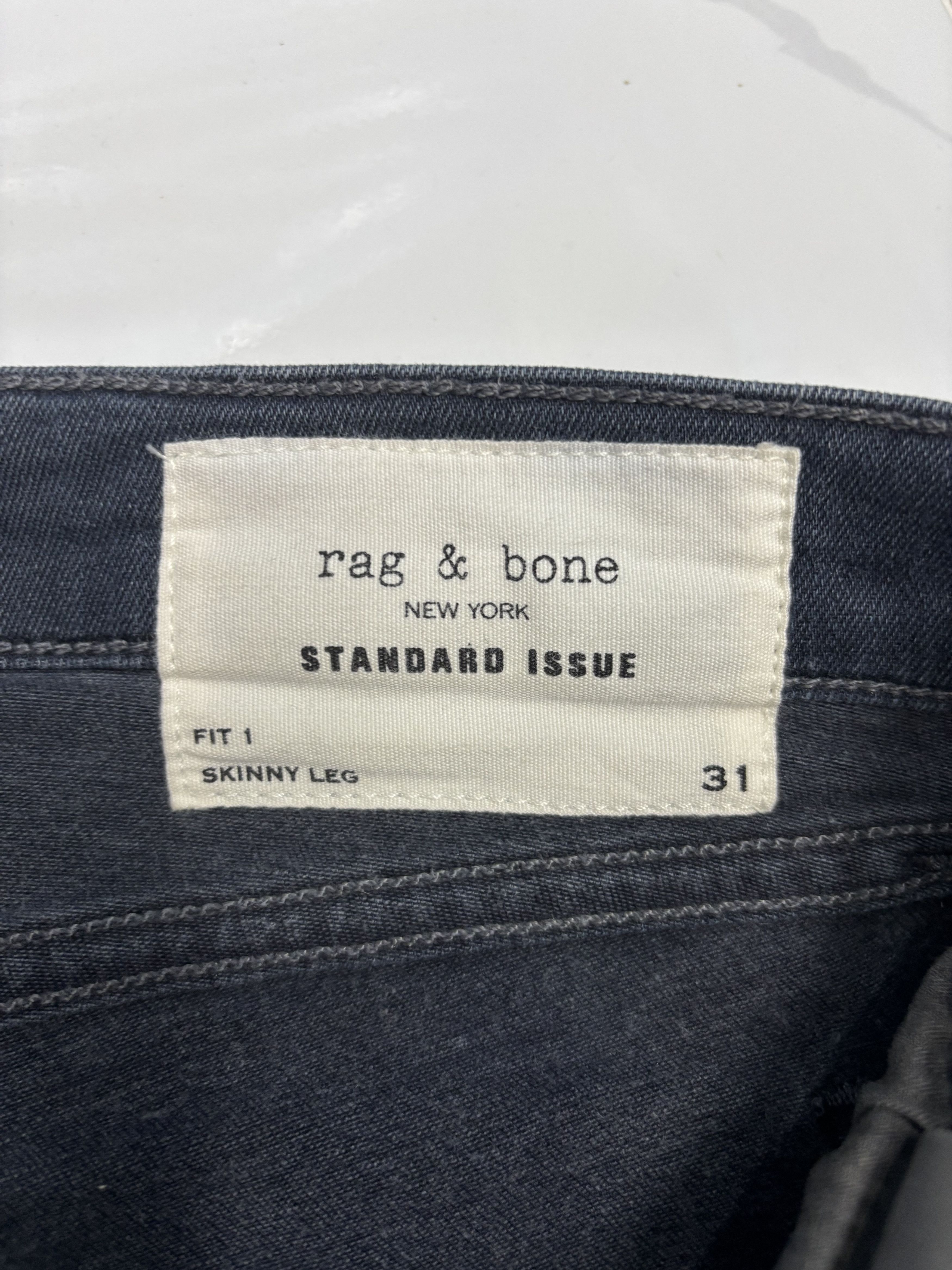Rag & Bone 💥RAG & BONE FIT 1 SKINNY LEG JEANS FADED Size US 30 / EU 46 - 10 Thumbnail