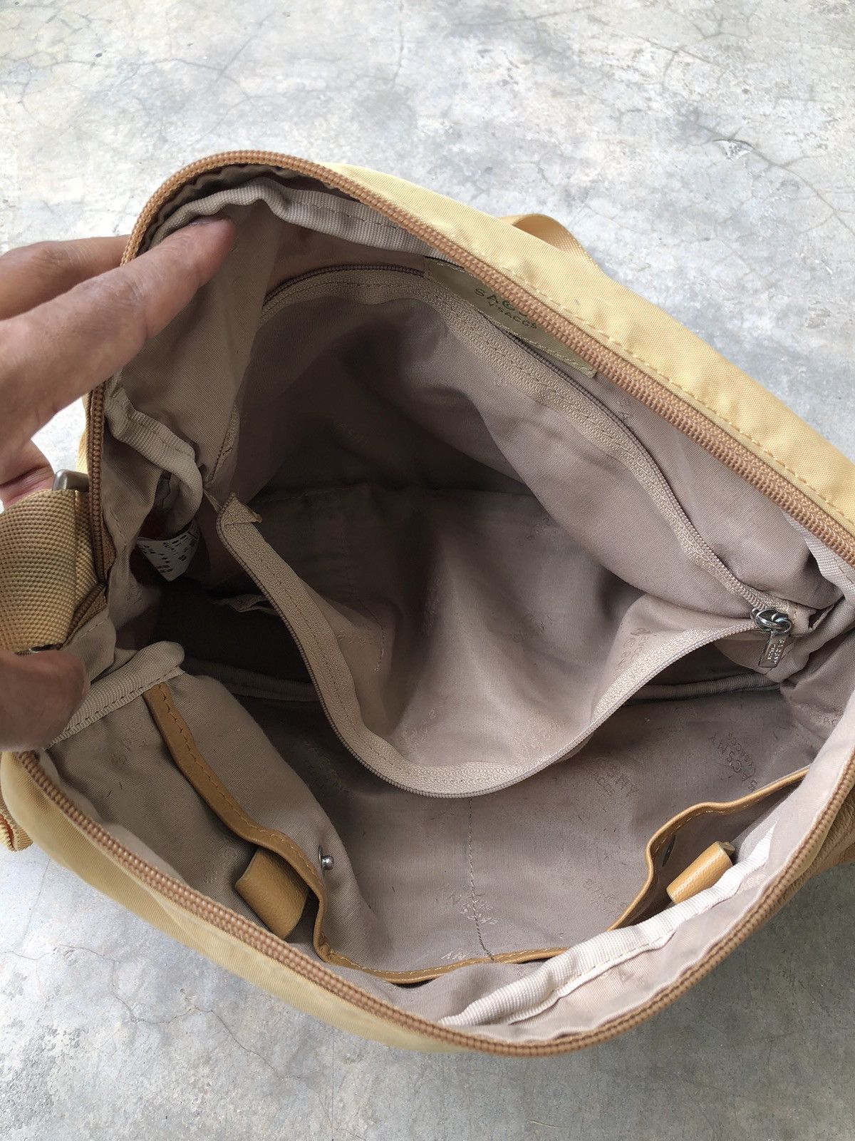 Y's for Men Sacsny Y’saccs By Yohji Yamamoto Front Leather Shoulder Bag Size ONE SIZE - 10 Thumbnail