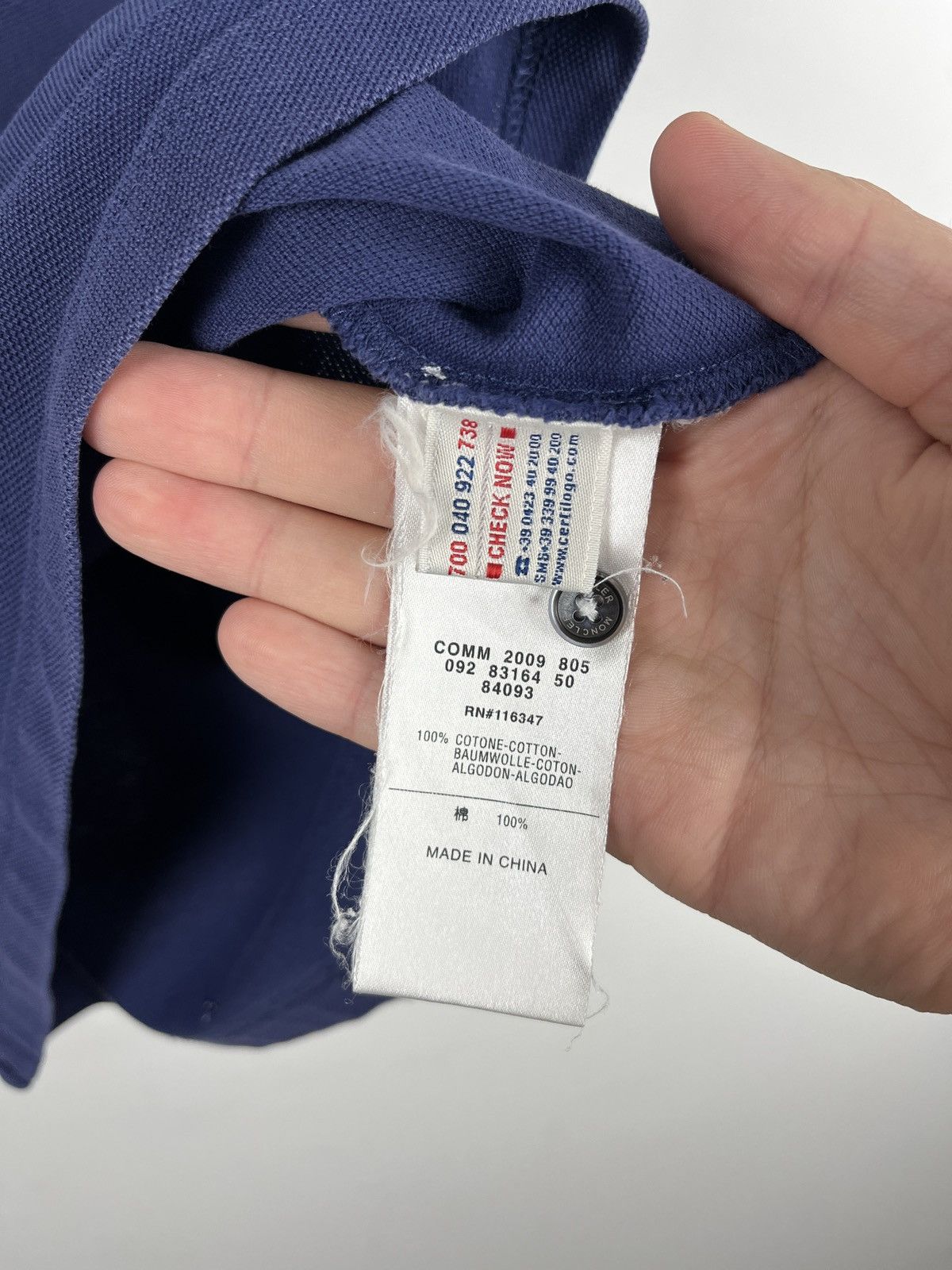 Moncler Moncler Polo Shirt Size US S / EU 44-46 / 1 - 11 Thumbnail