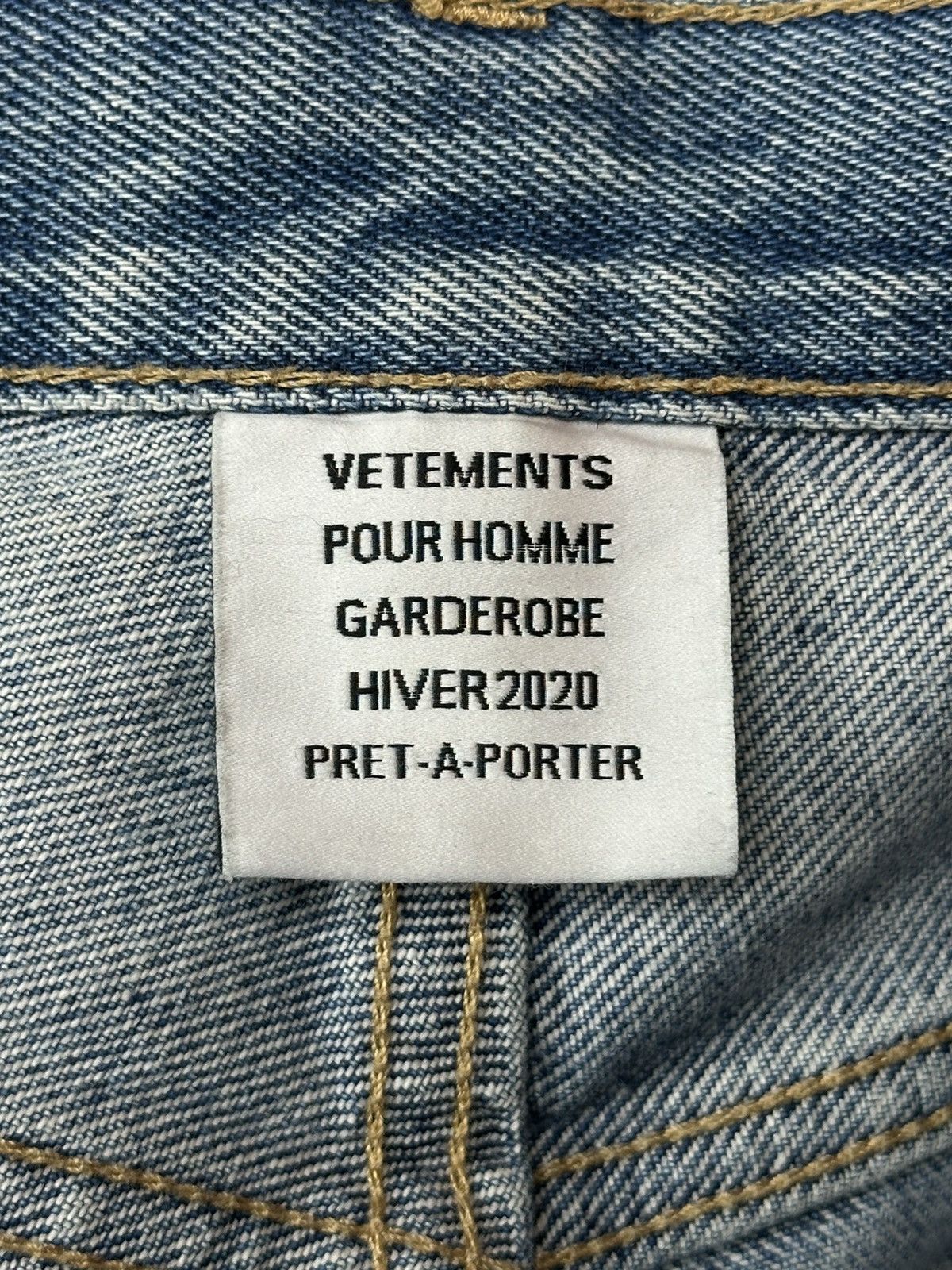Vetements FW19 VETEMENTS ANARCHY DENIM Size US 32 / EU 48 - 14 Thumbnail