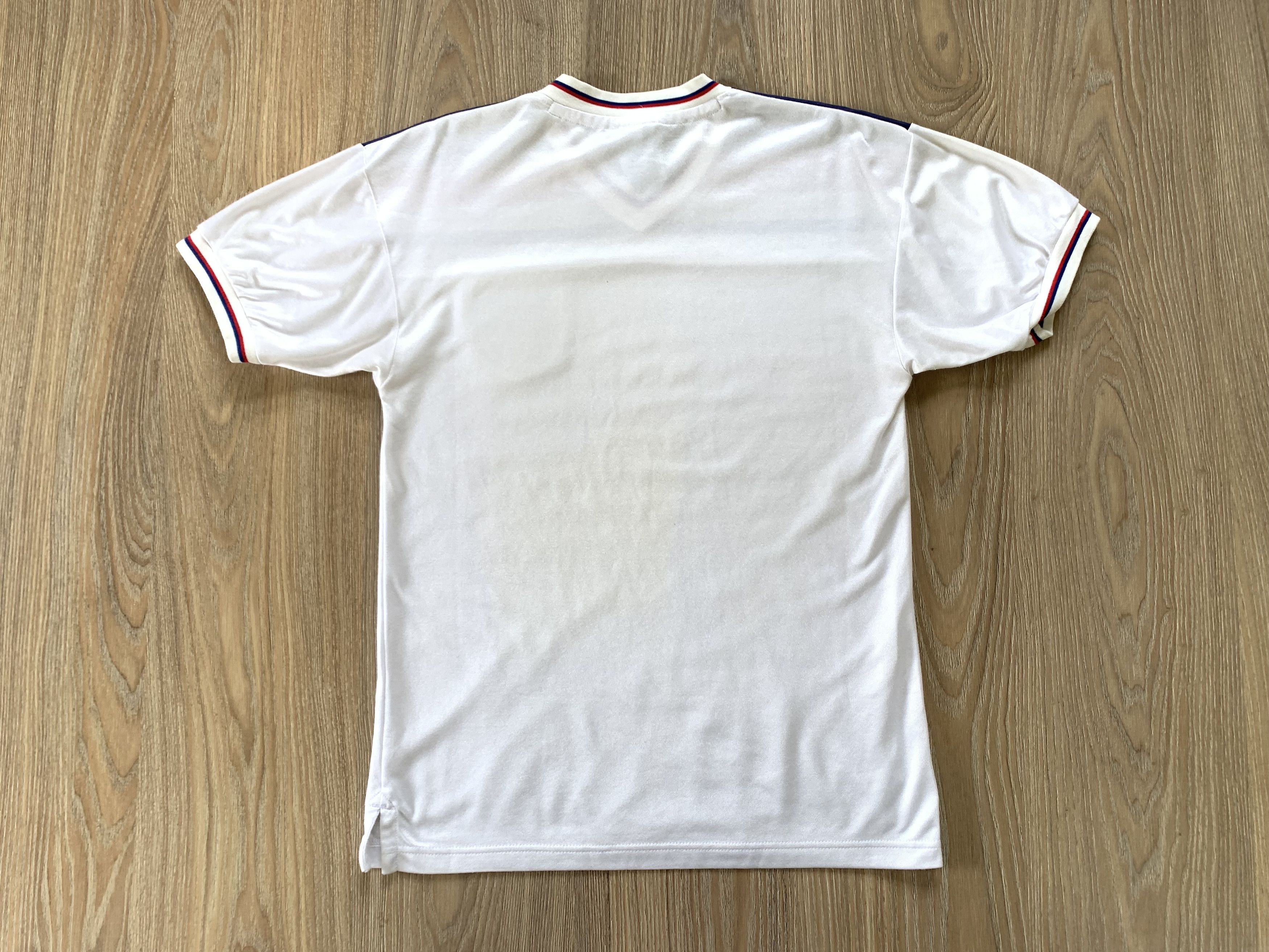 Vintage Vintage Score Draw England White T-Shirt Jersey Size US S / EU 44-46 / 1 - 3 Thumbnail