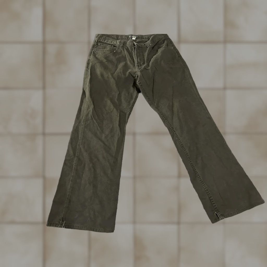 Banana Republic Banana Republic Pants Mens 33x30 Green Khakis Regular 5-Pocket Straight Leg Corduroy Casual Jeans? Size US 33 - 1 Thumbnail