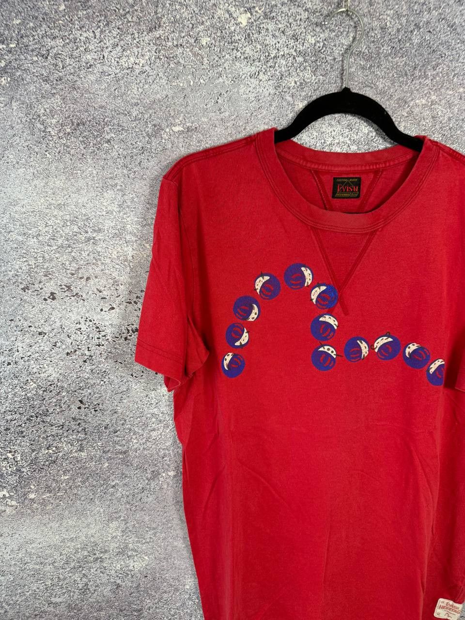 Evisu × Vintage Vintage Evisu Big Logo Red Tee y2k Large Size US L / EU 52-54 / 3 - 2 Thumbnail