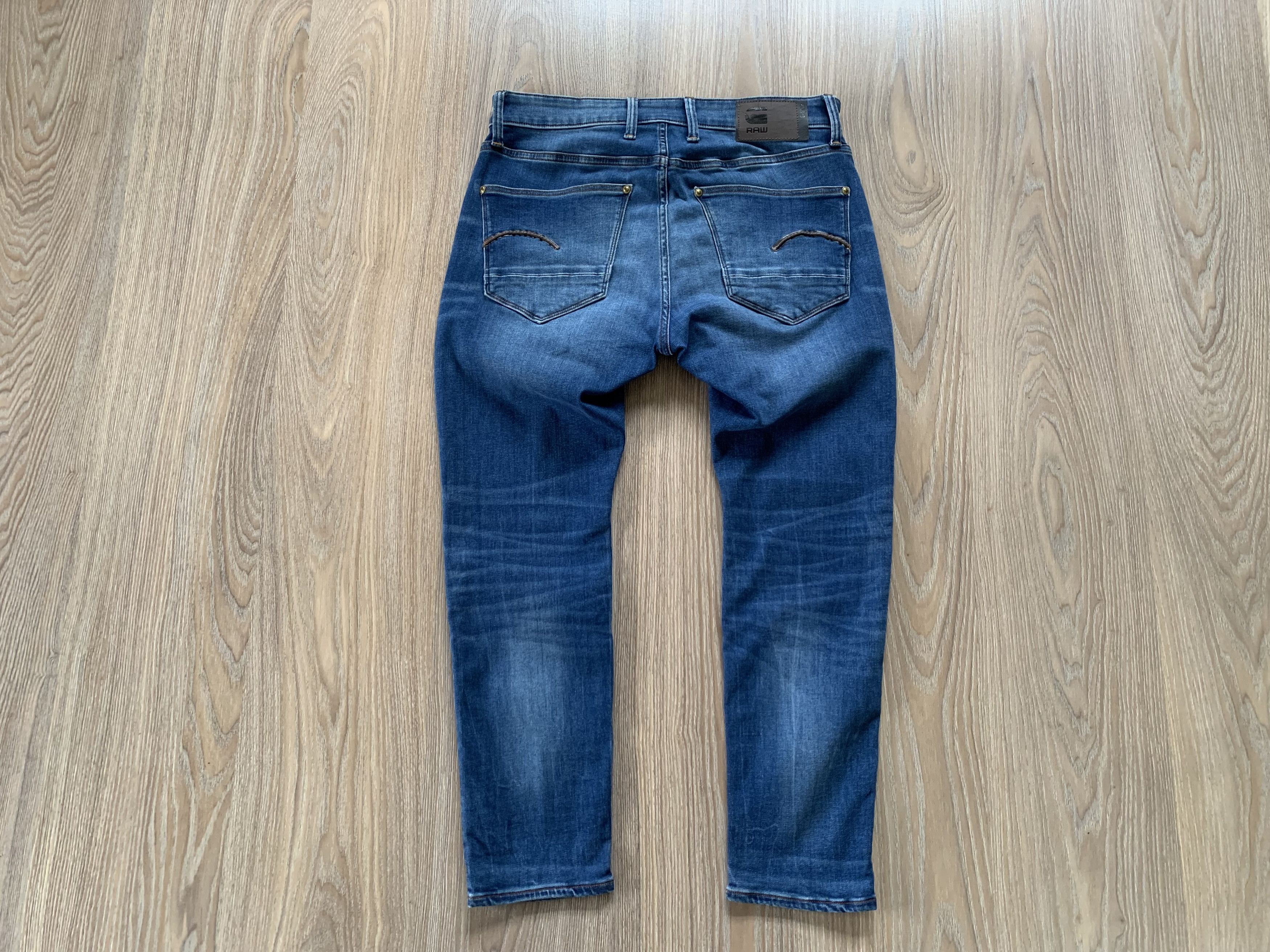G-Star G-Star Raw Revend Blue Skinny Jeans Size US 32 / EU 48 - 3 Thumbnail