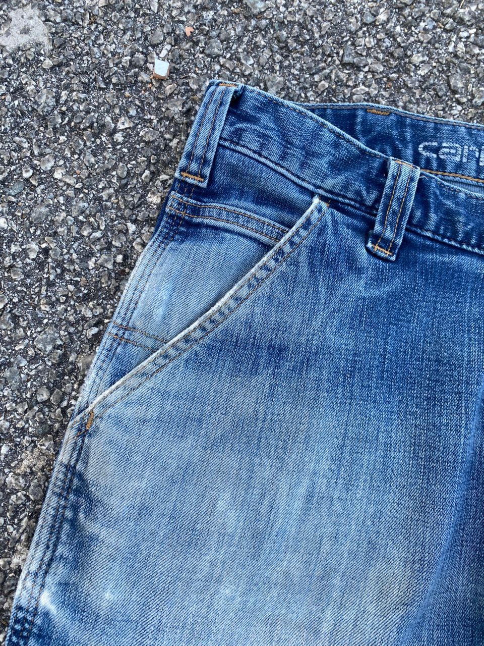 Carhartt Vintage Carhartt Relaxed Fit Carpenter Distressed Denim Size US 34 / EU 50 - 5 Thumbnail