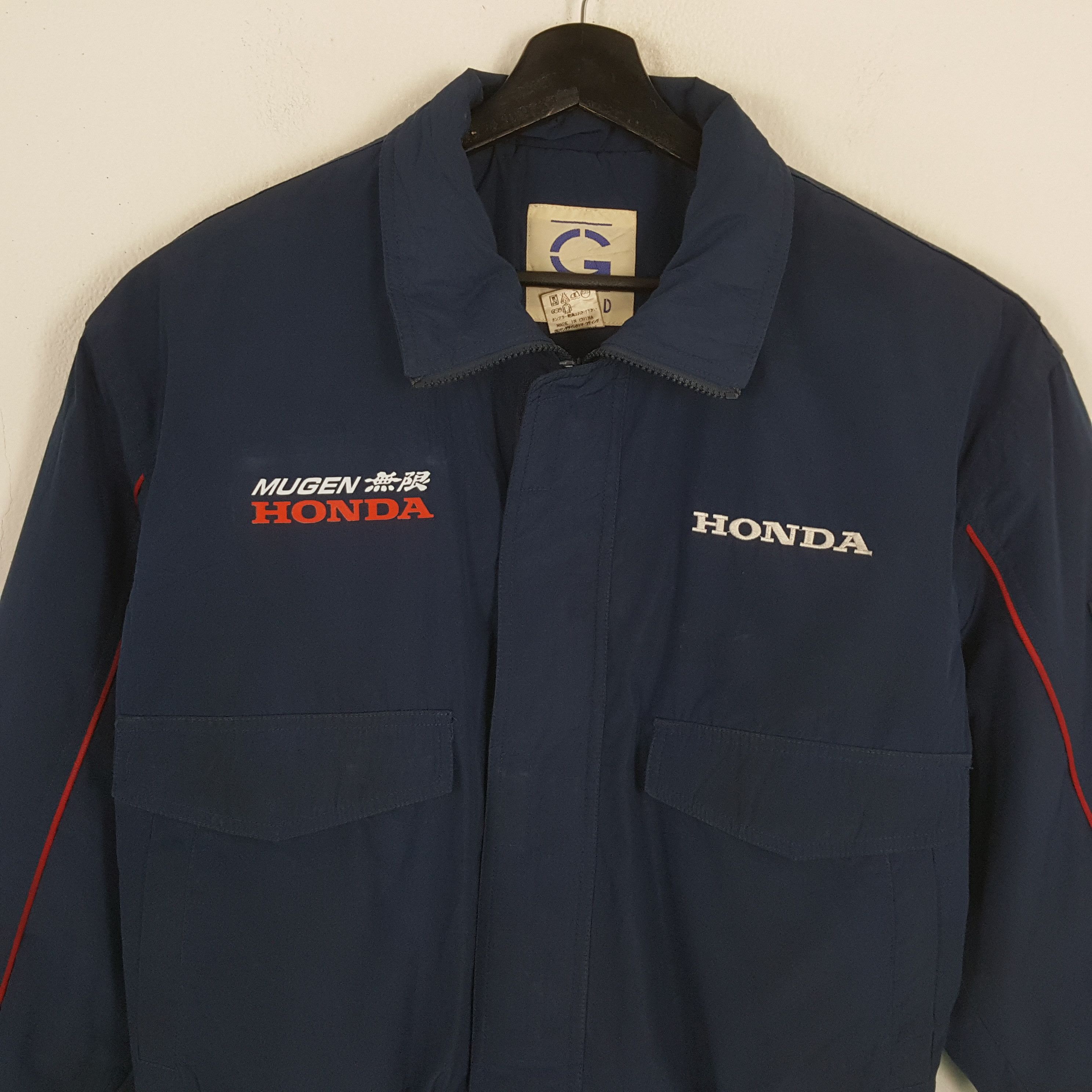 Honda × Japanese Brand × Vintage MUGEN HONDA Japanese Motorsports Custom Art Jacket Size US XL / EU 56 / 4 - 4 Thumbnail