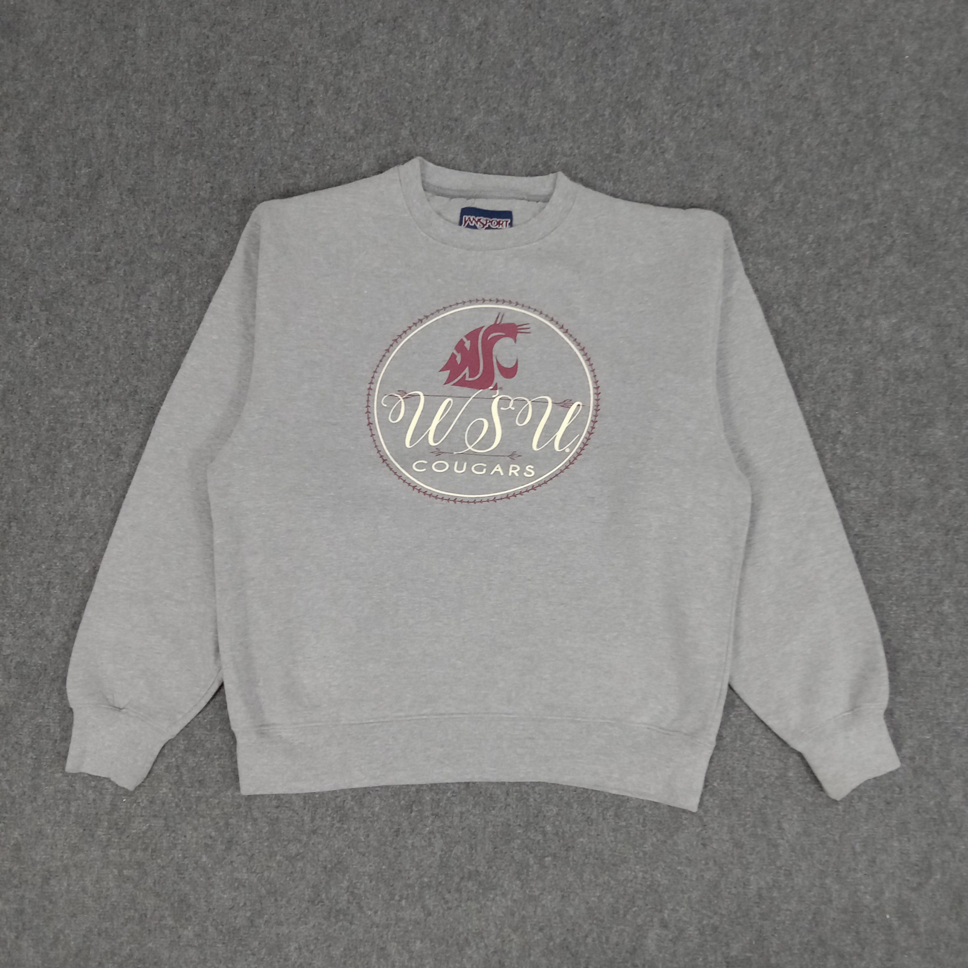 Jansport × NBA × Vintage WSU Cougast American Basketball Team NBA Sweatshirt Size US L / EU 52-54 / 3 - 1 Thumbnail