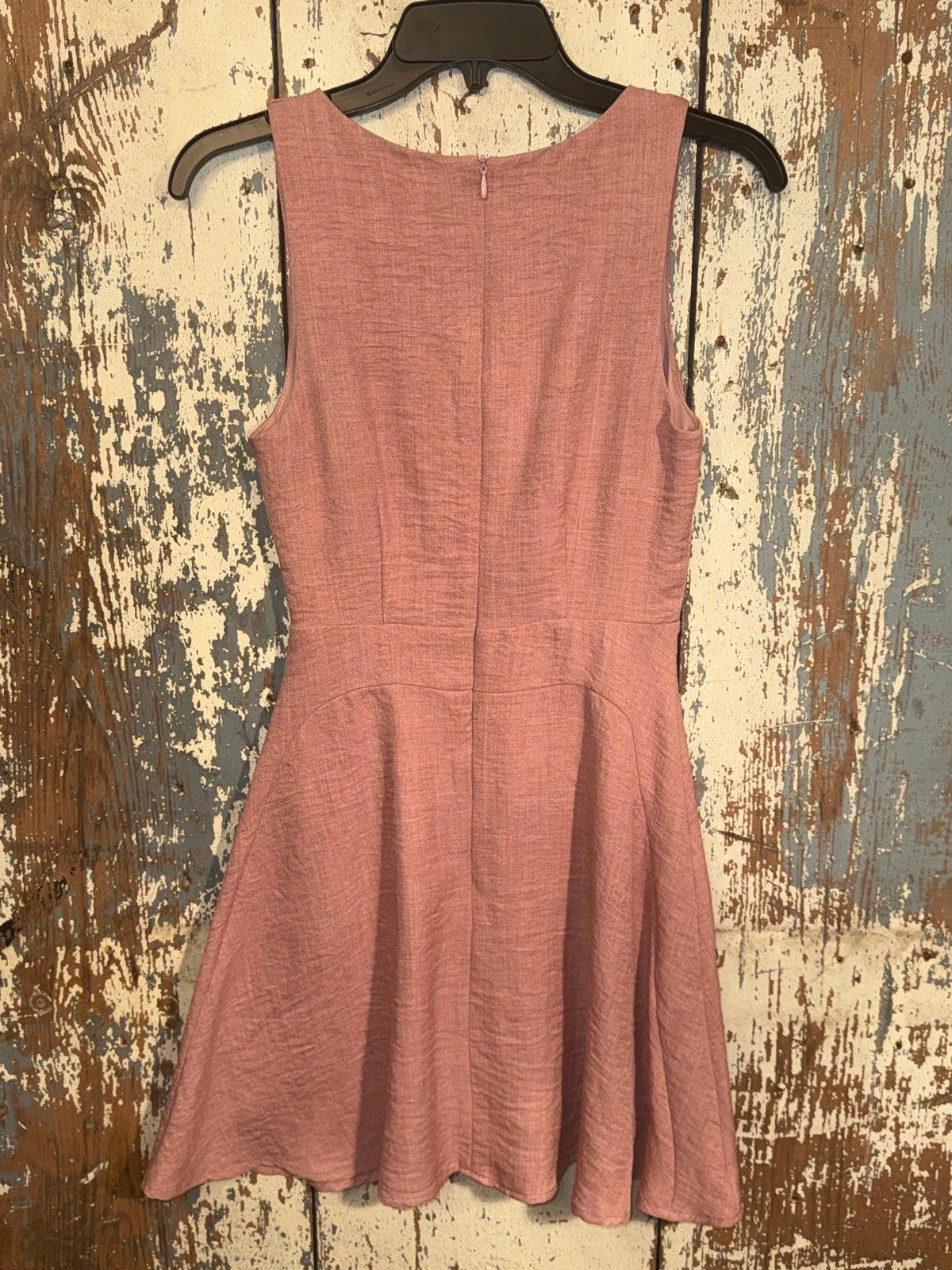 Other NWT Altar’d State Light Rose fit and flare mini dress XS Size XS / US 0-2 / IT 36-38 - 4 Thumbnail
