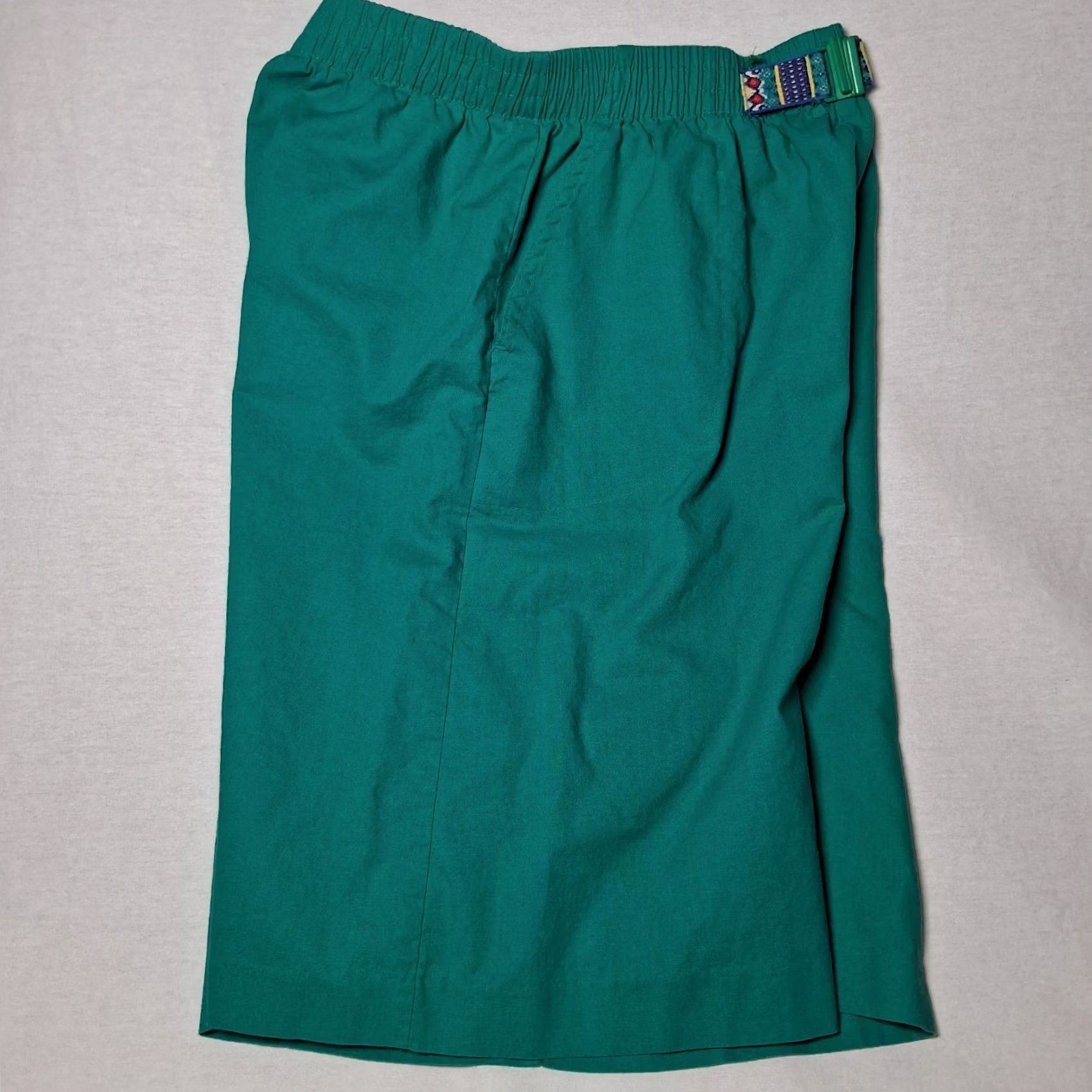 Vintage VINTAGE Cape Cod Sportswear Shorts Women 14 Mom Beach Elastic Turquoise USA Size 36" / US 14 / IT 50 - 4 Thumbnail