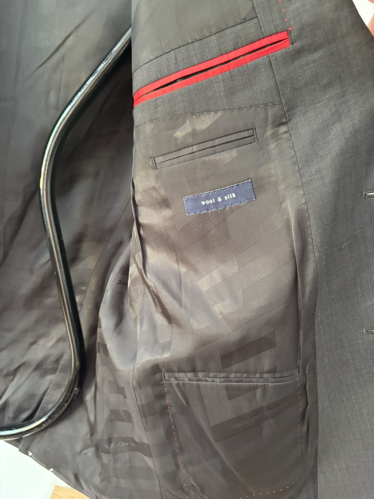 Daniel Hechter × Designer Daniel Hechter Paris Men’s Suit – 80% Wool / 20% Silk – Size 52L - 8 Thumbnail