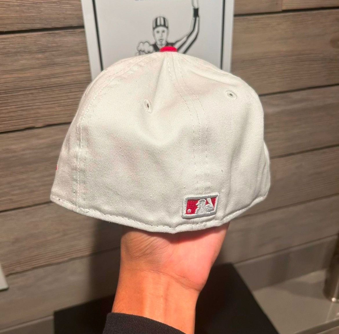 MLB × New Era Red and White New York Yankees fitted Cap Size 7 Size ONE SIZE - 2 Thumbnail