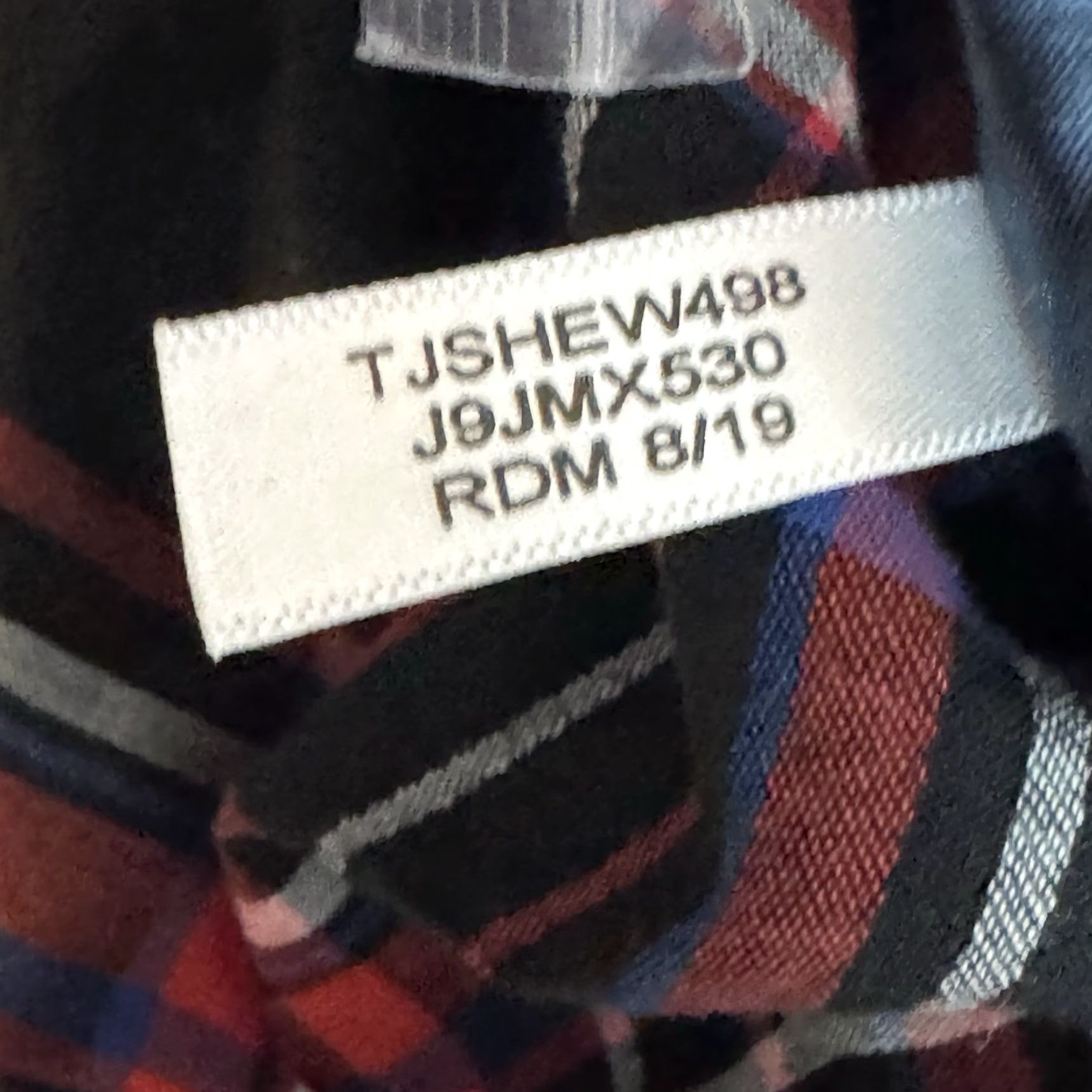 Tommy Hilfiger Tommy Hilfiger Shirt Women XL Plaid Button-Up Casual Office Preppy Academia Multicolor 100% Cotton Size XL / US 12-14 / IT 48-50 - 6 Thumbnail