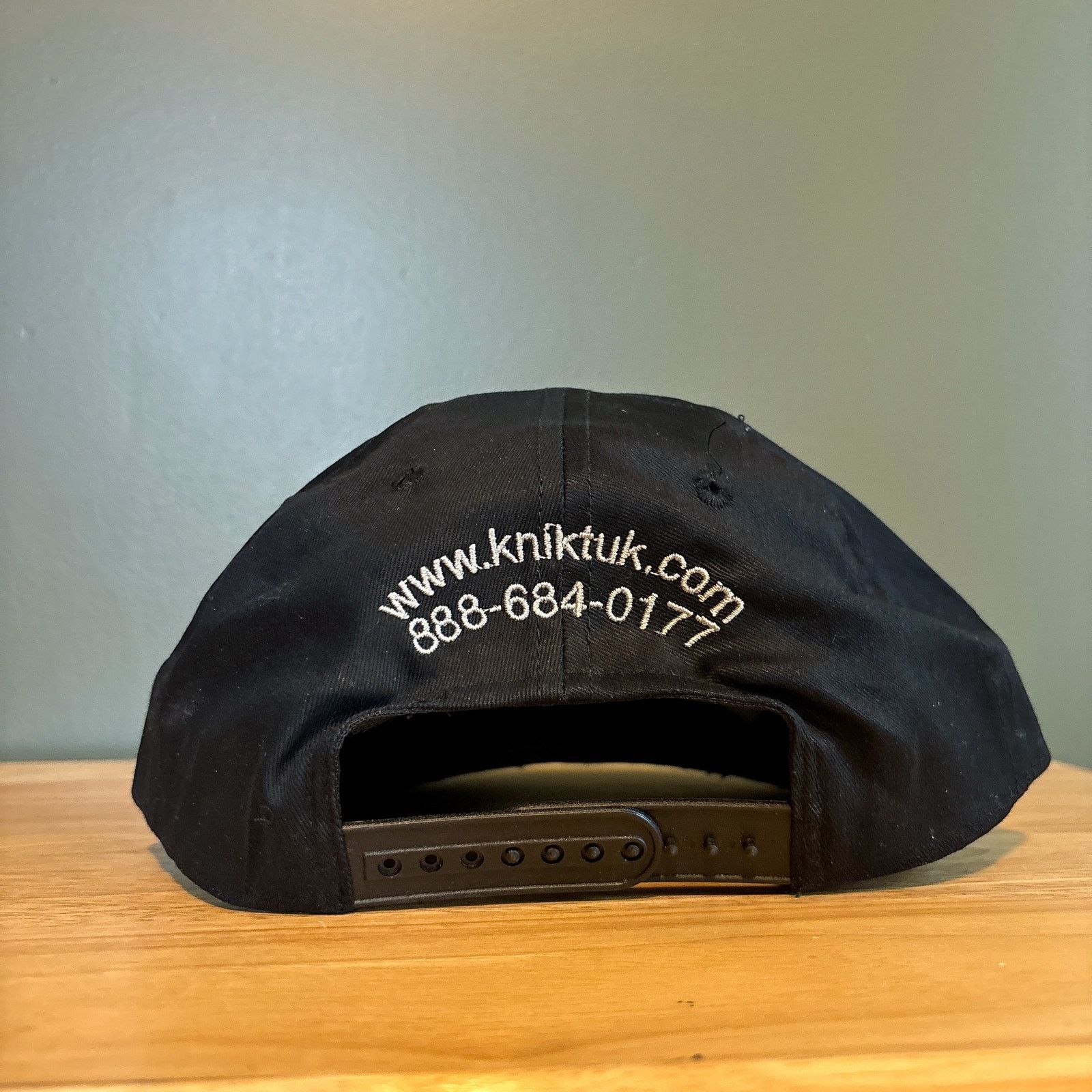 Other Vtg Kniktuk Outfitters Alaska Polar Bear Black Snapback Hat Size ONE SIZE - 4 Thumbnail