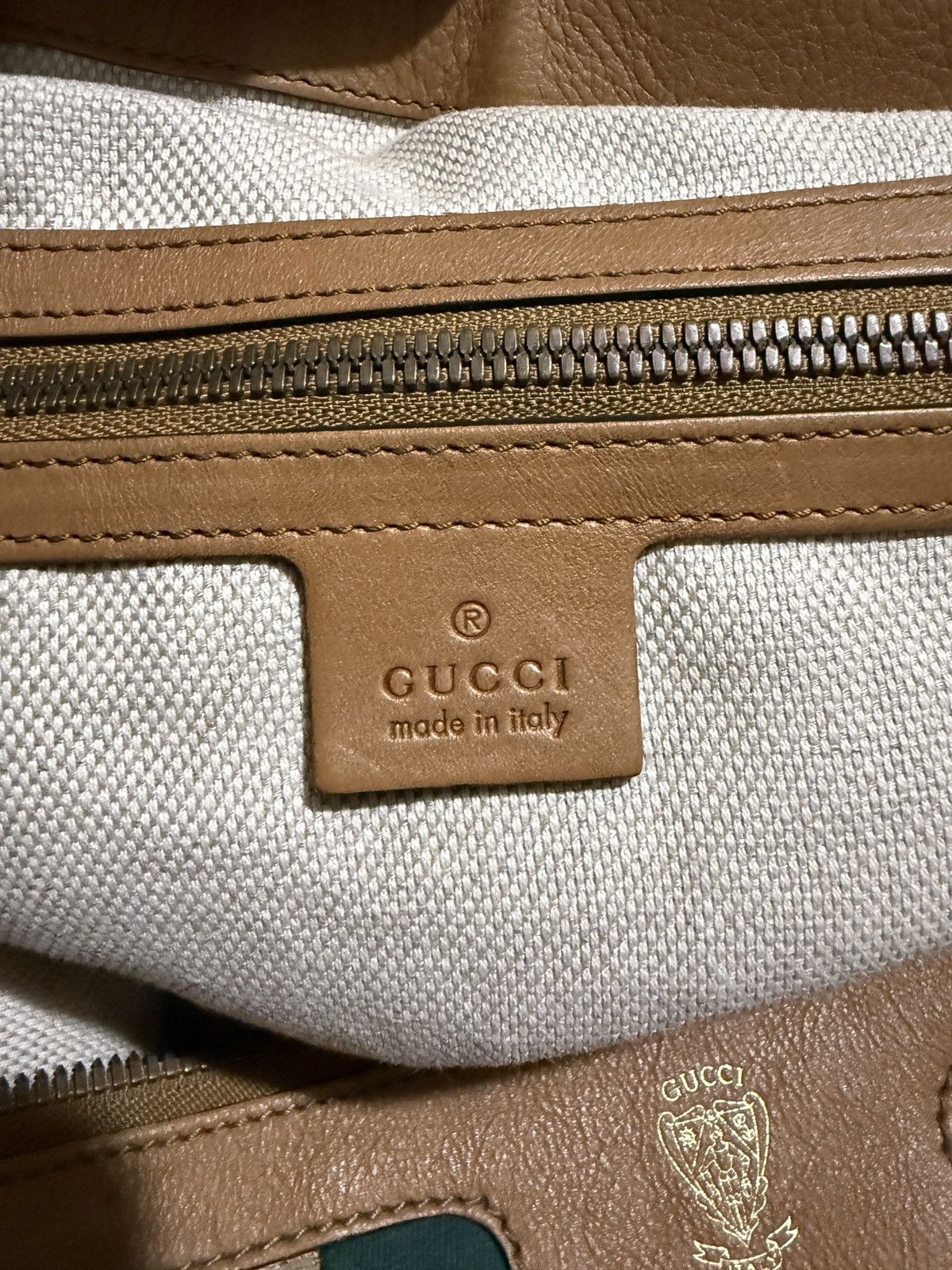 Gucci Gucci Brown Monogram Travel Bag Size ONE SIZE - 9 Thumbnail