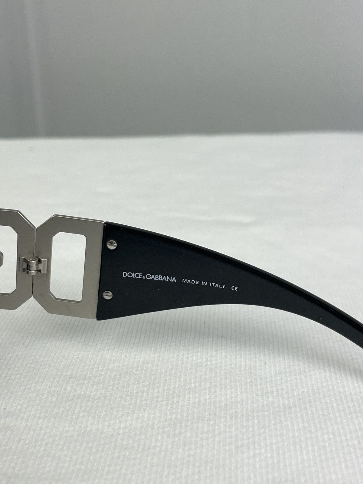 Dolce & Gabbana Vintage Y2K Dolce & Gabbana rhinestone logo sunglasses Size ONE SIZE - 7 Thumbnail