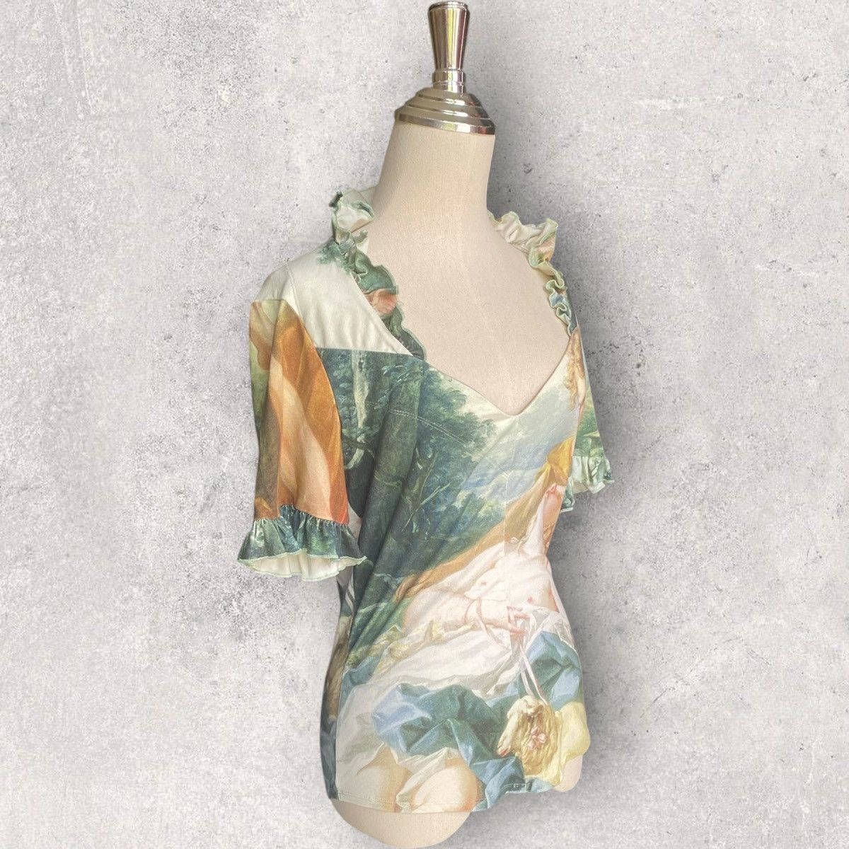 Vivienne Westwood Fall21 Boucher Sweetheart Corset Top Size M / US 6-8 / IT 42-44 - 5 Thumbnail