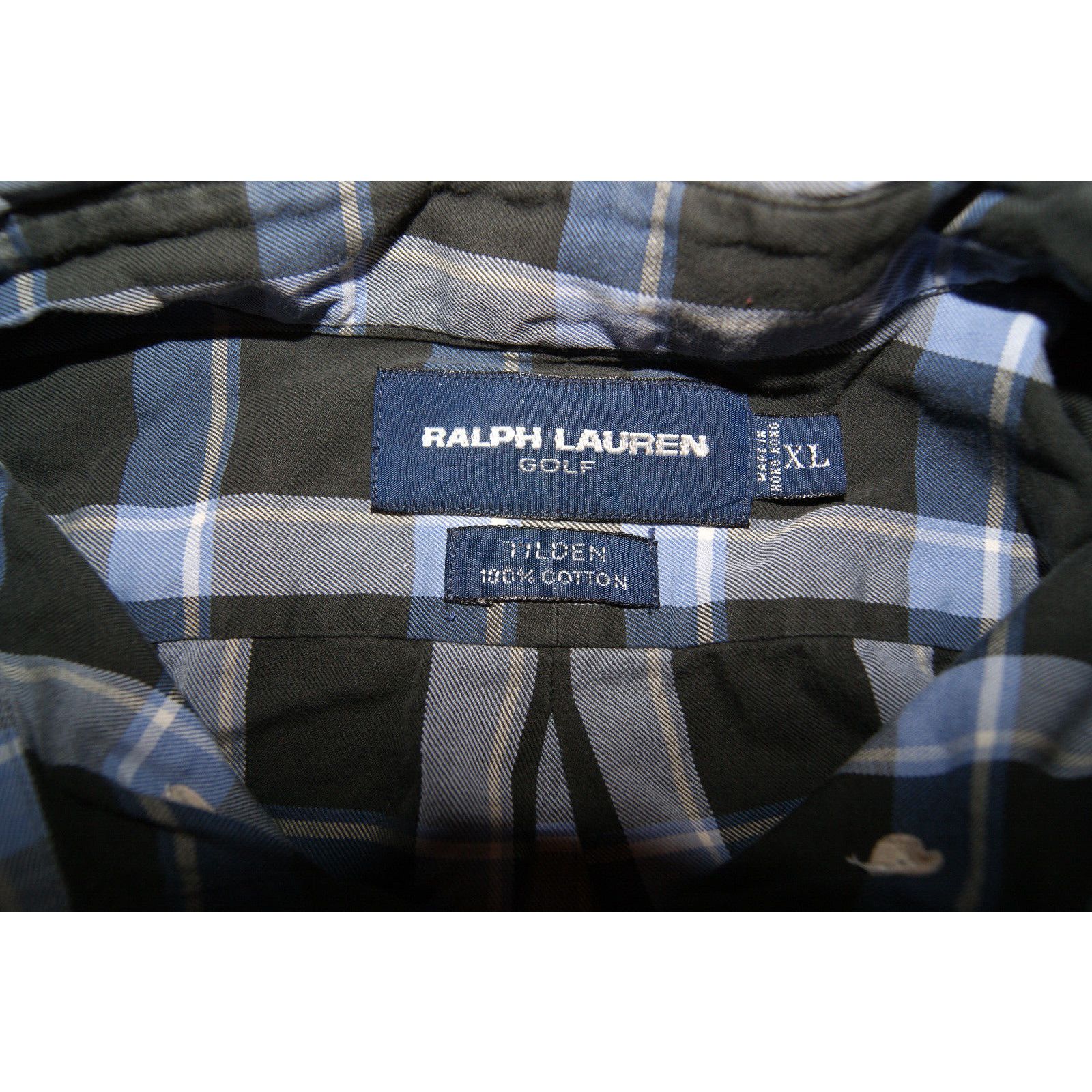 RLX Ralph Lauren Ralph Lauren Golf Tilden Shirt Mens XL Tartan Plaid Button Size US XL / EU 56 / 4 - 2 Thumbnail