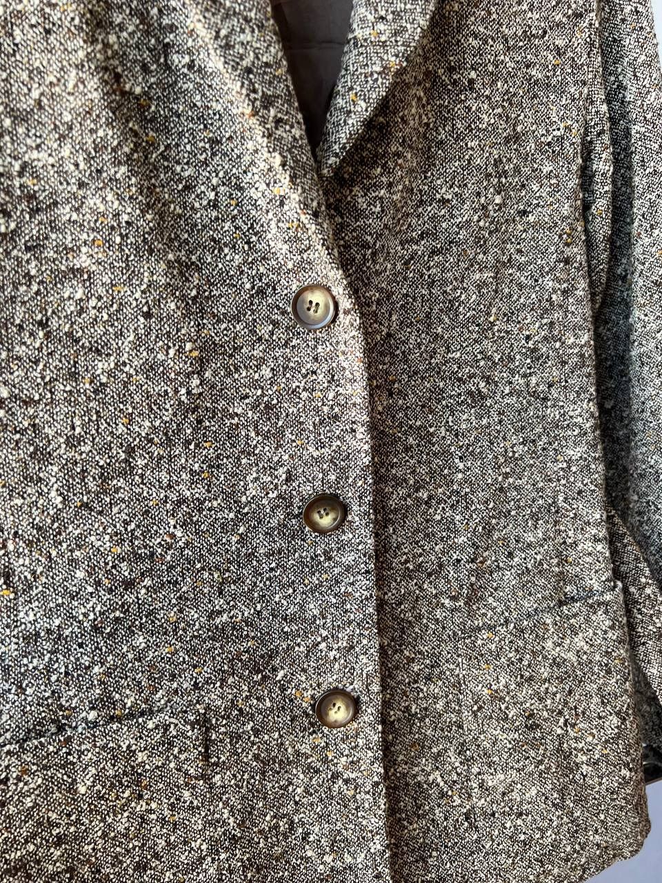 Max Mara MAX MARA WOOL BLEND BELTED BUTTON BLAER JACKET COAT WOMAN 10 Size L / US 10 / IT 46 - 6 Thumbnail