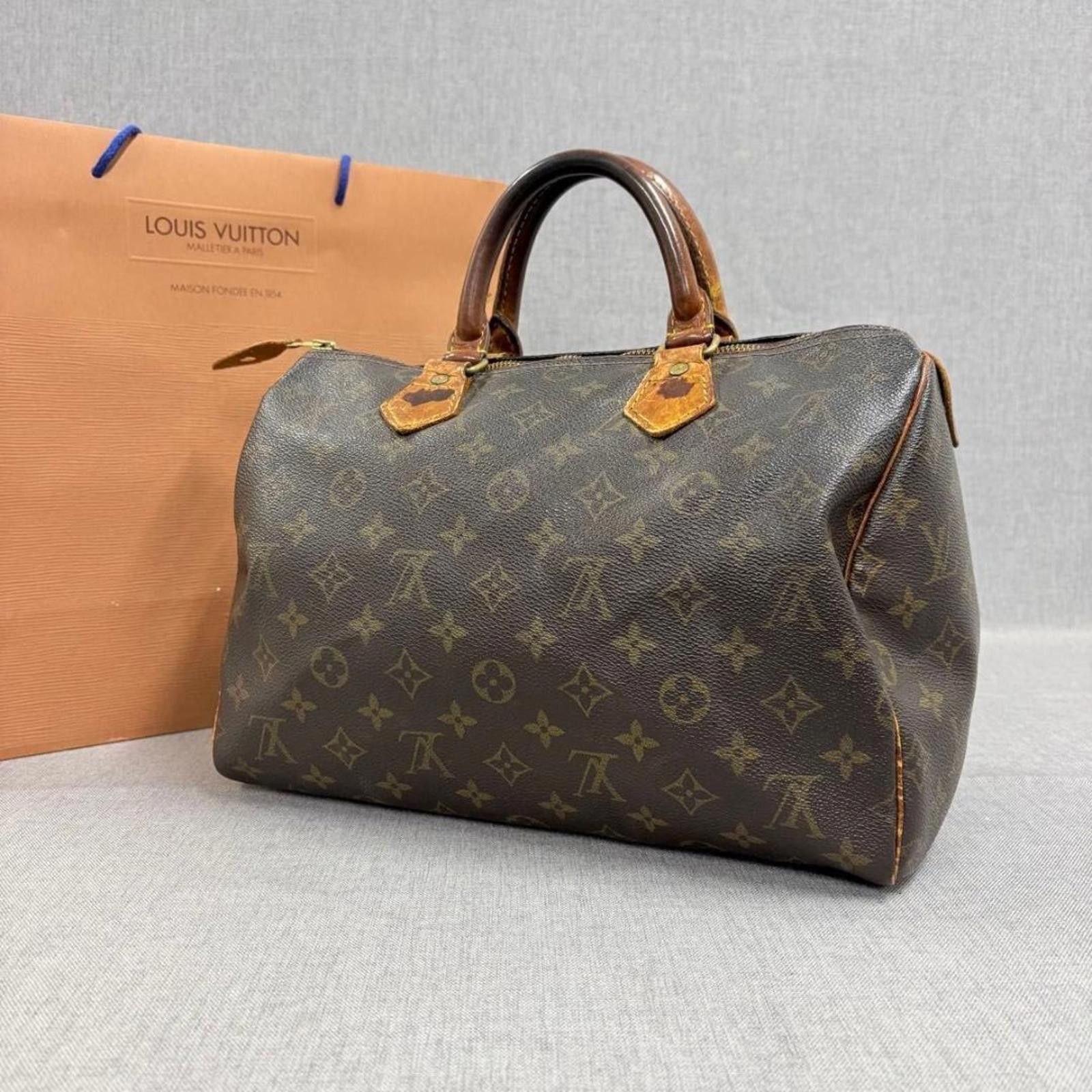 Louis Vuitton Louis Vuitton - Vintage Monogram Speedy 30 Handbag Size ONE SIZE - 7 Thumbnail