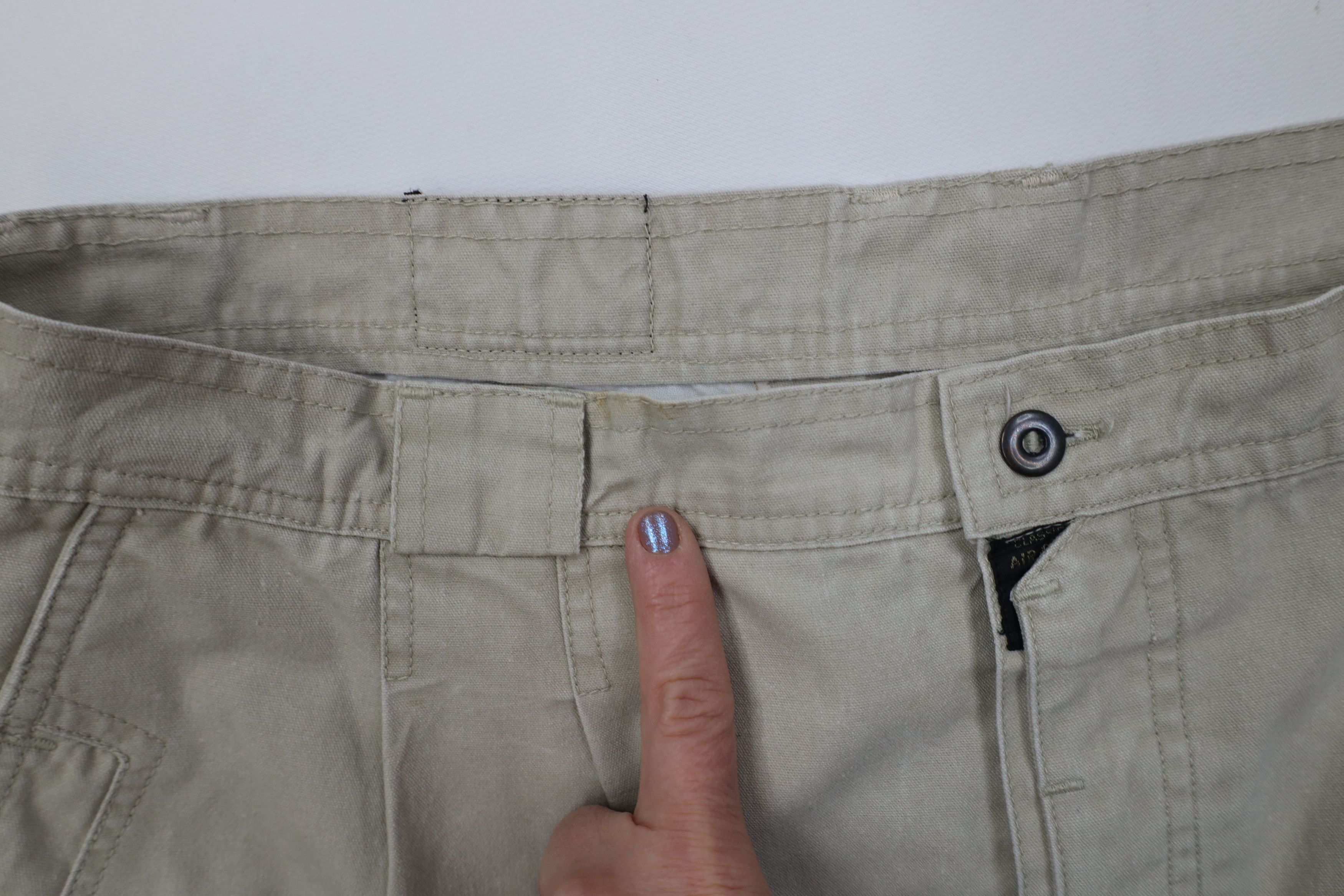 Vintage Vintge 90s Streetwear Stonewash Baggy Canvas Cargo Pants Size US 38 / EU 54 - 7 Thumbnail