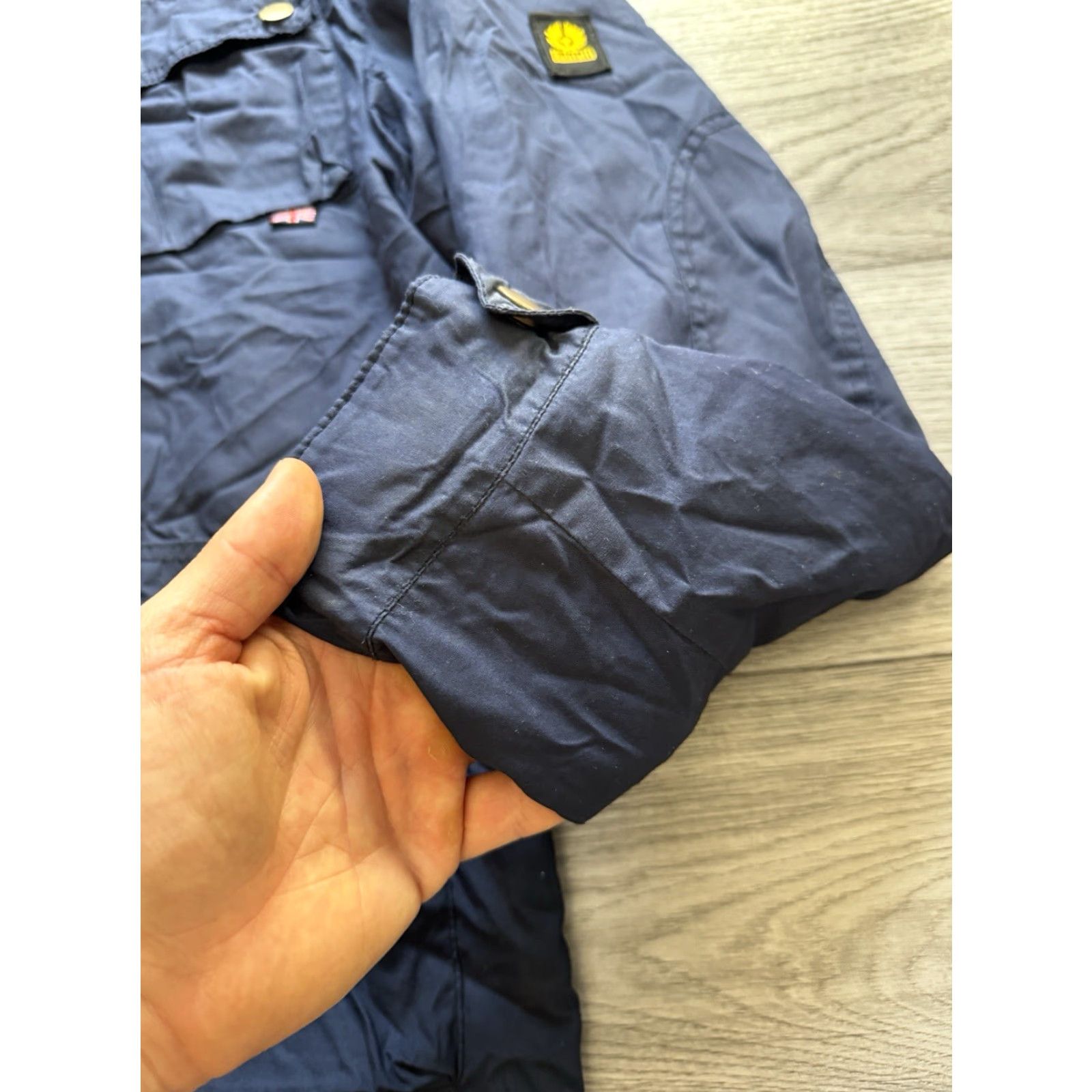 Belstaff Belstaff RACEMASTER Jacket Navy Size S Cotton Men Brown Label? Size US S / EU 44-46 / 1 - 6 Thumbnail