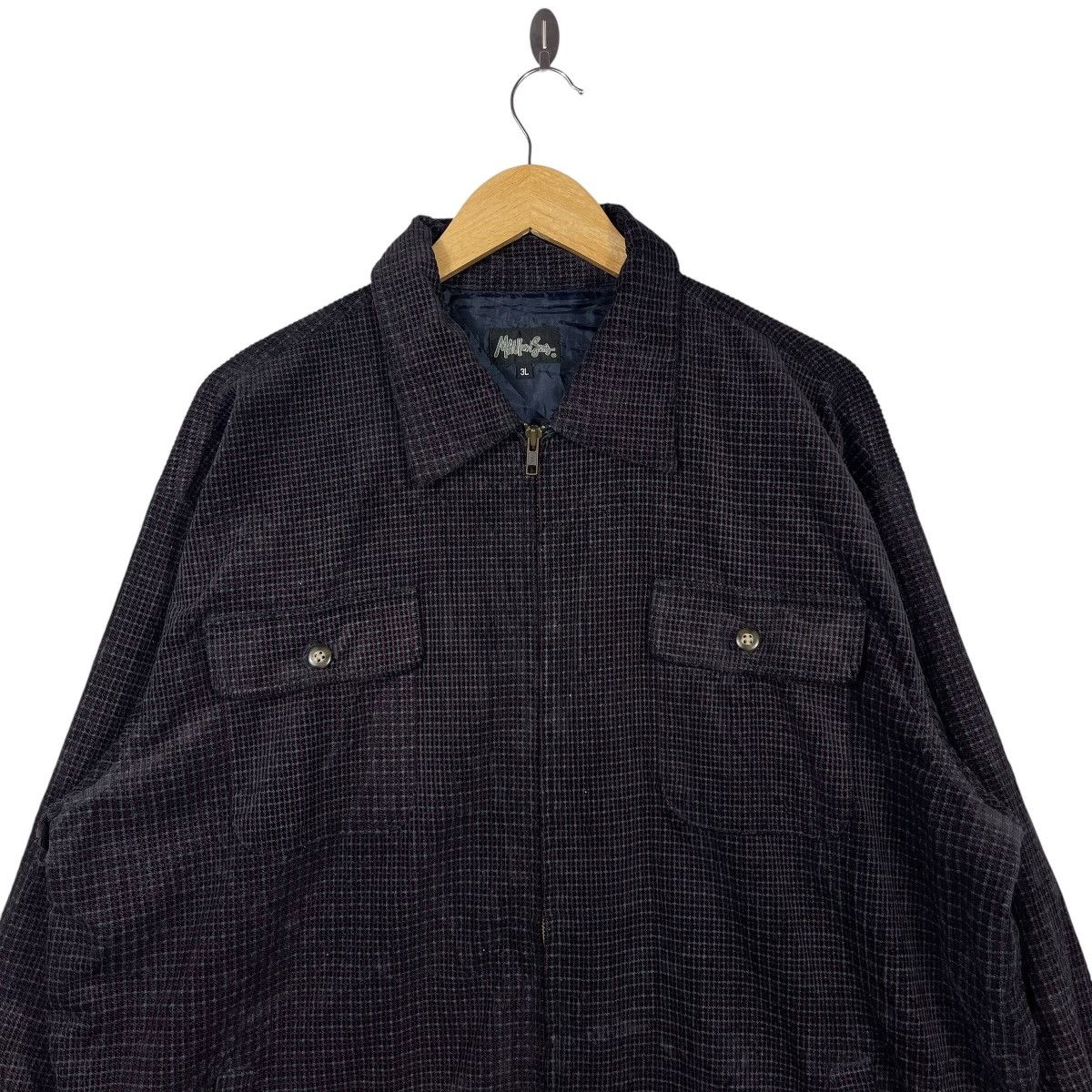 Maui and Sons VINTAGE MAUI and Sons Plaid Wool Lined Work Jacket Size US XXL / EU 58 / 5 - 2 Thumbnail