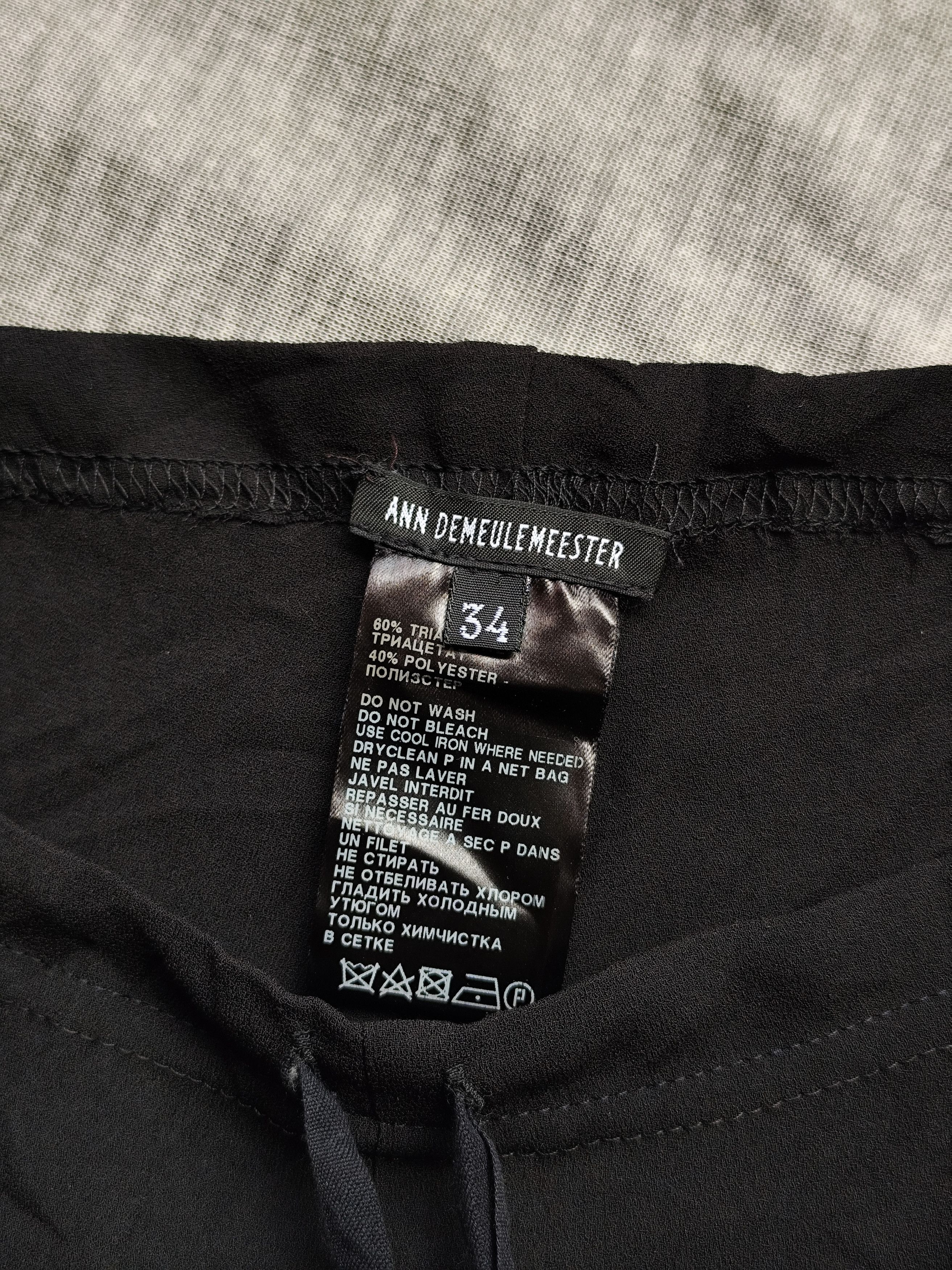 Ann Demeulemeester Ann Demeuleemester Leggings Size 24" / US 00 / IT 34 - 4 Thumbnail