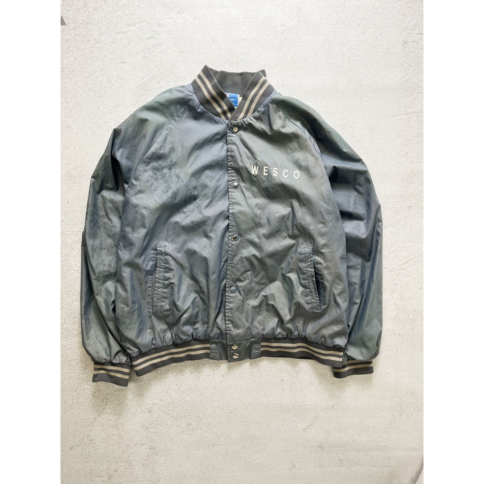 Champion Vintage 90s Champion Blue Windbreaker - Men's Large Size US L / EU 52-54 / 3 - 1 Thumbnail