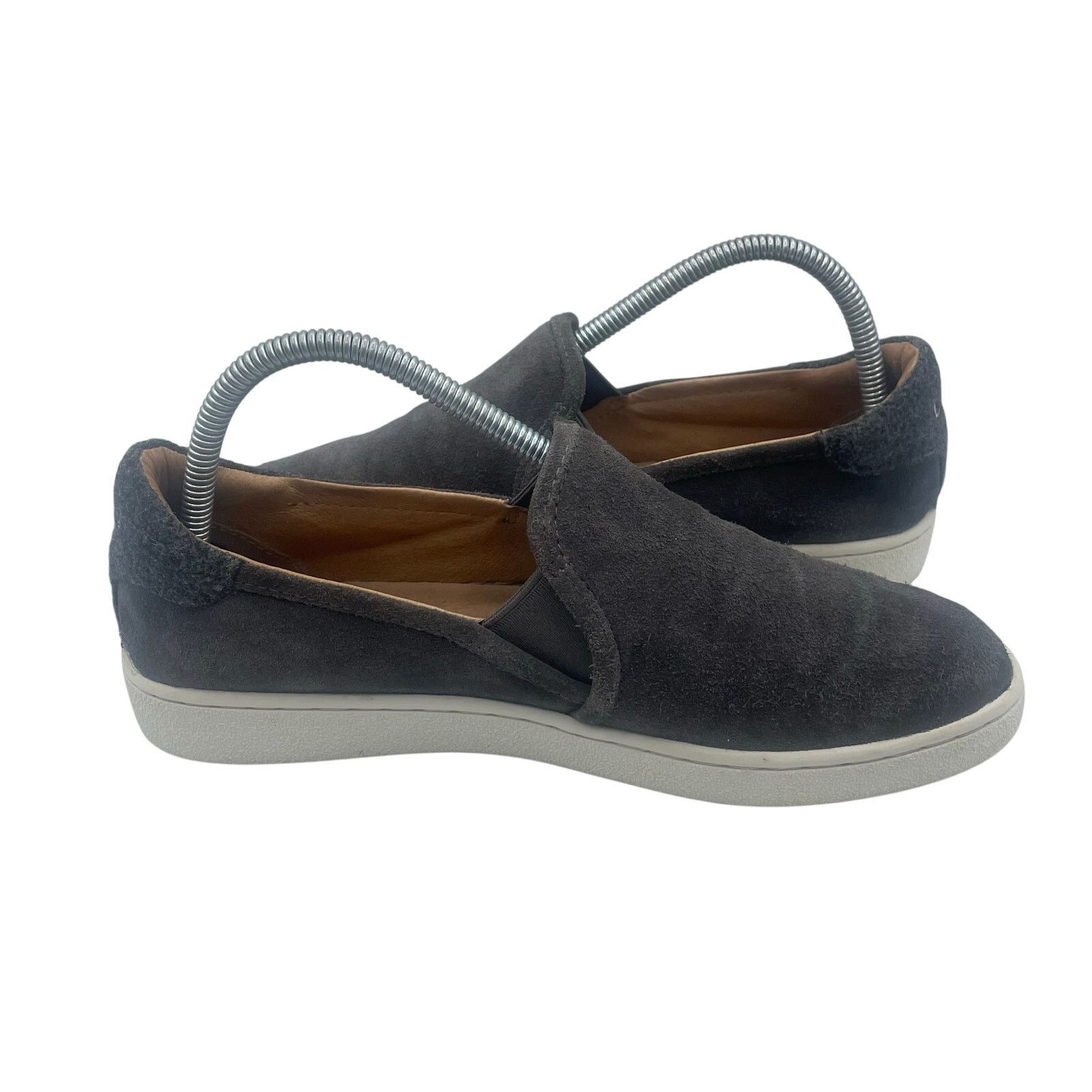 Ugg Ugg Cas Suede Slip On Shoes Gray Comfort Casual Womens 8 Size US 8 / IT 38 - 5 Thumbnail