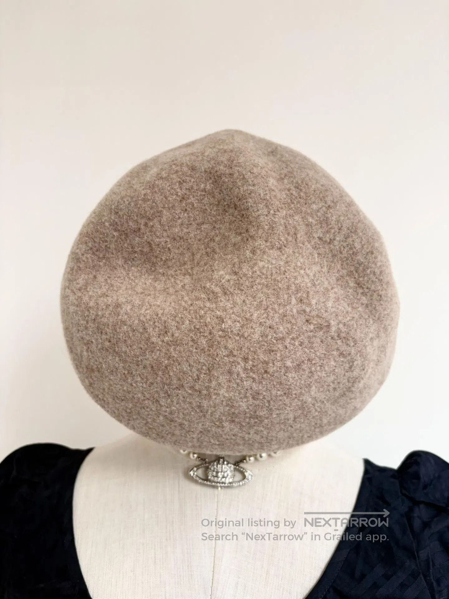 Vivienne Westwood Vivienne Westwood Vintage Beige Beret Cap. Size ONE SIZE - 5 Thumbnail