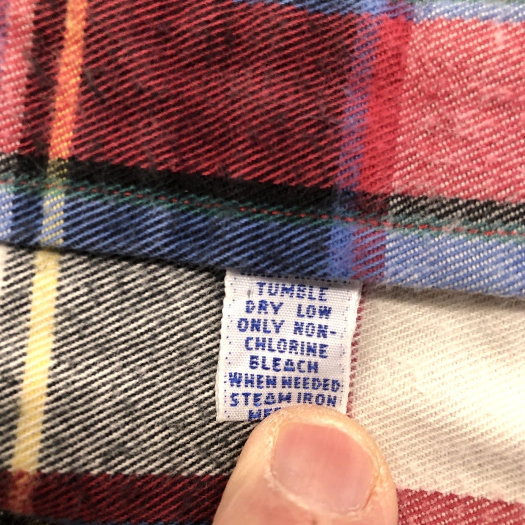 Ralph Lauren Ralph Lauren Shirt Men Large Multi-Color Button Madras Plaid Dress Casual Cotton Size US L / EU 52-54 / 3 - 6 Thumbnail