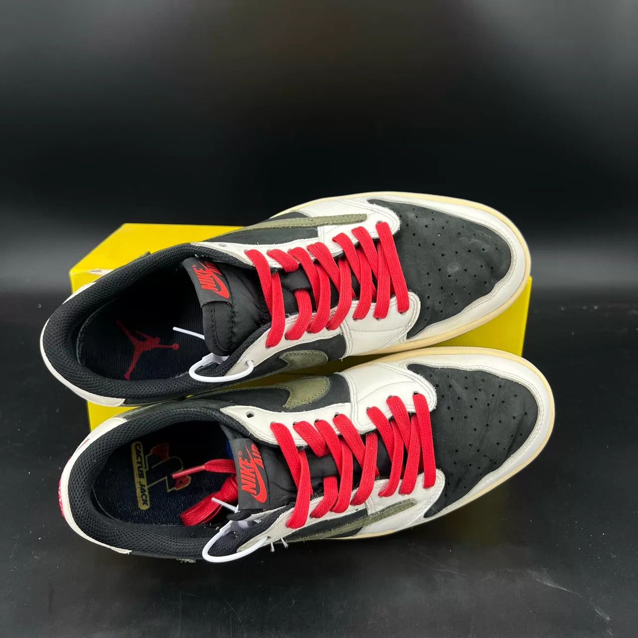 Travis Scott TS x AJ1 Low Olive 5.0 (44.5) Size US 11.5 / EU 44-45 - 8 Thumbnail