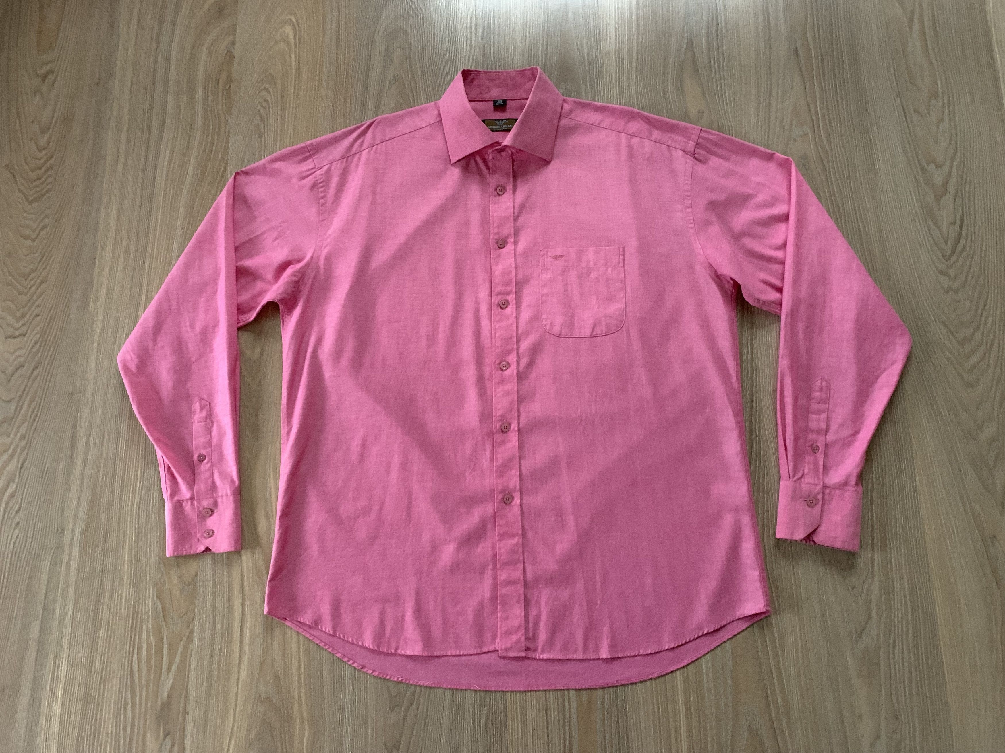 Armani Exchange × Vintage Vintage Giorgio Armani Le Collezioni Long Sleeve Shirt Size US XL / EU 56 / 4 - 2 Thumbnail