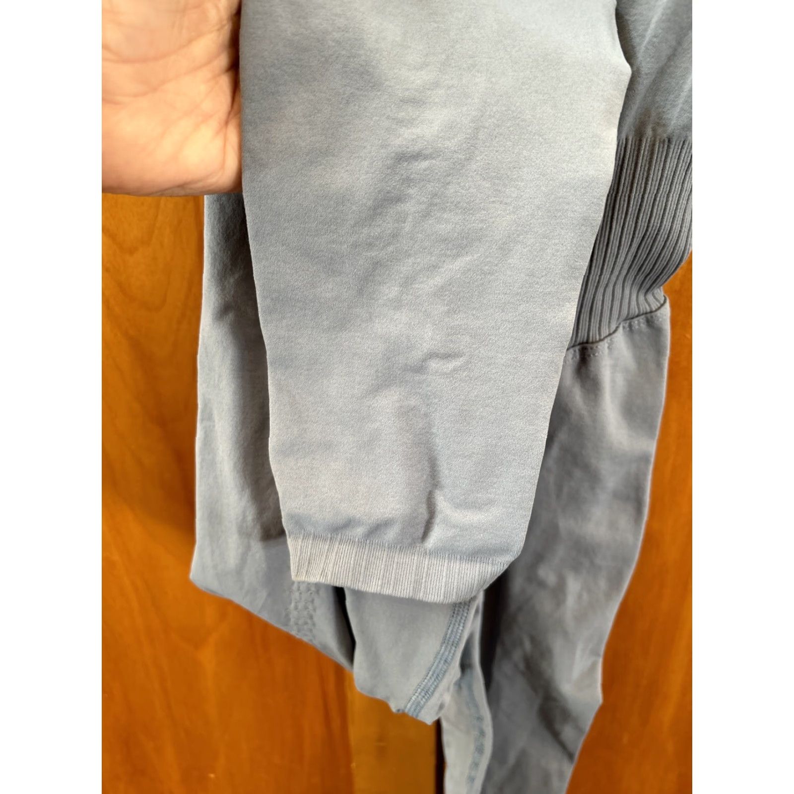 Free People VINTAGE FREE PEOPLE MOVEMENT Gray ONE PIECE BODYSUIT XS S Size XS / US 0-2 / IT 36-38 - 5 Thumbnail