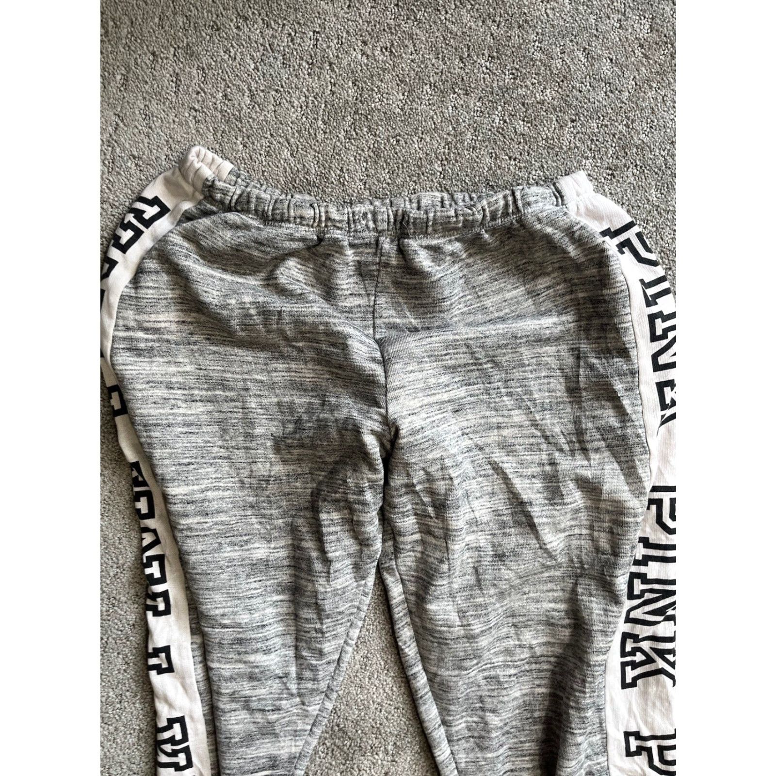 Victoria's Secret Victoria's Secret PINK Sweatpants Women Adult Small Gray Logo Jogger Womens Size 28" / US 6 / IT 42 - 2 Thumbnail