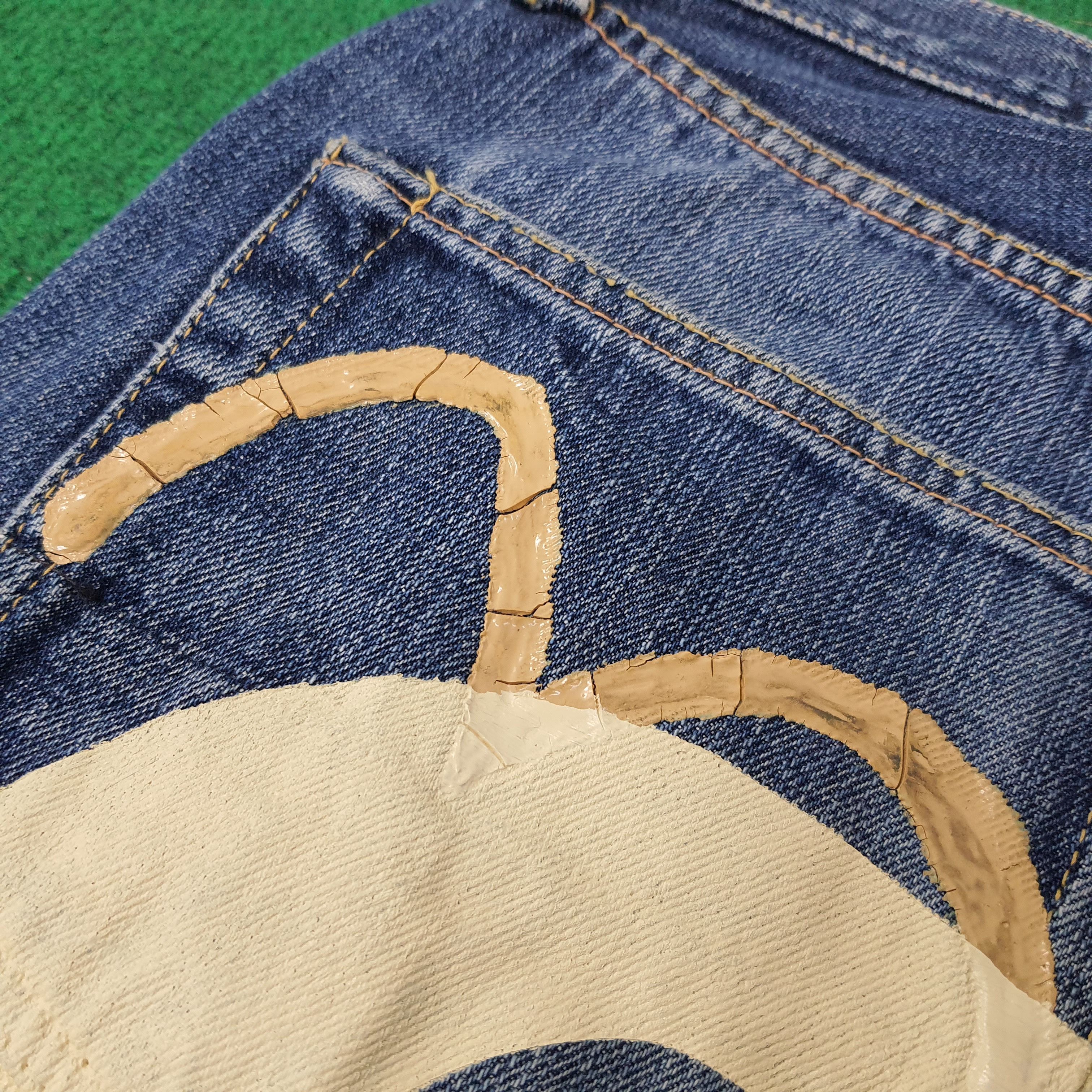 Evisu Vintage Evisu Japan Selvedge Custom Daicock Jeans C265N32 Size US 27 - 4 Thumbnail