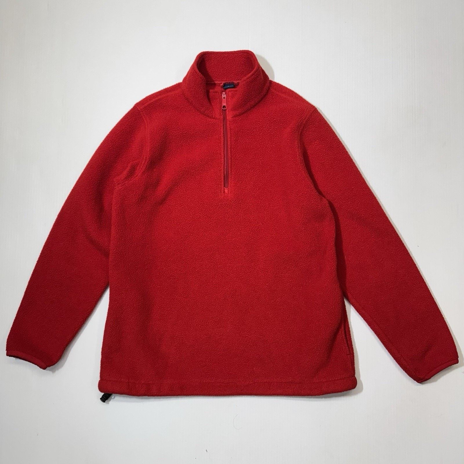 Lands' End Lands' End Polartec Red Fleece 1/4 Zip Pullover Women's M Size M / US 6-8 / IT 42-44 - 1 Thumbnail