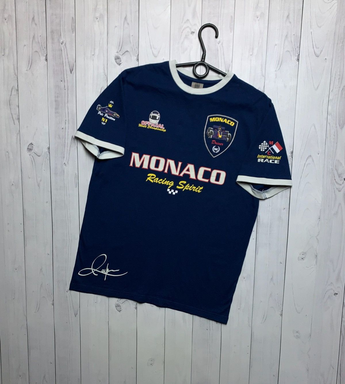 Vintage Vintage Racing tee Monaco size M logo rare Size US M / EU 48-50 / 2 - 1 Thumbnail
