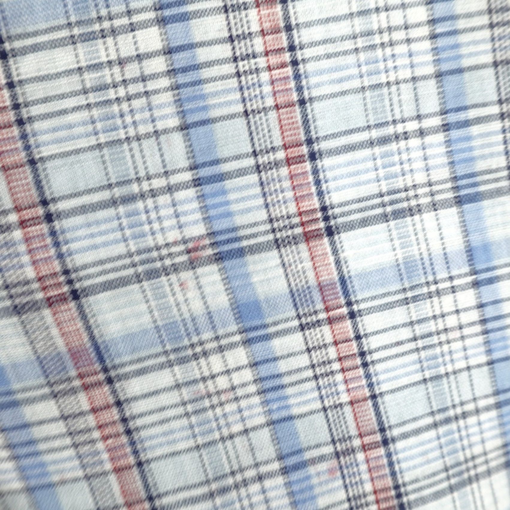 Levi's VINTAGE Levi's Shirt Mens Large Blue Red Plaid Button-Up White Tab Casual 80s Size US L / EU 52-54 / 3 - 5 Thumbnail