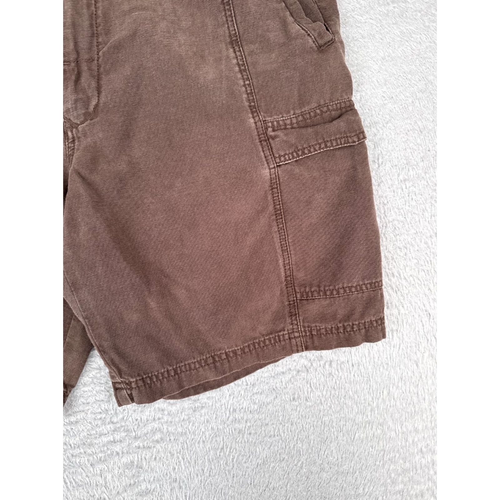 Tommy Bahama Tommy Bahama Shorts Mens 36 Brown Cargo Tencel Blend Hike Camp Vacation 36x9 Size US 36 / EU 52 - 2 Thumbnail