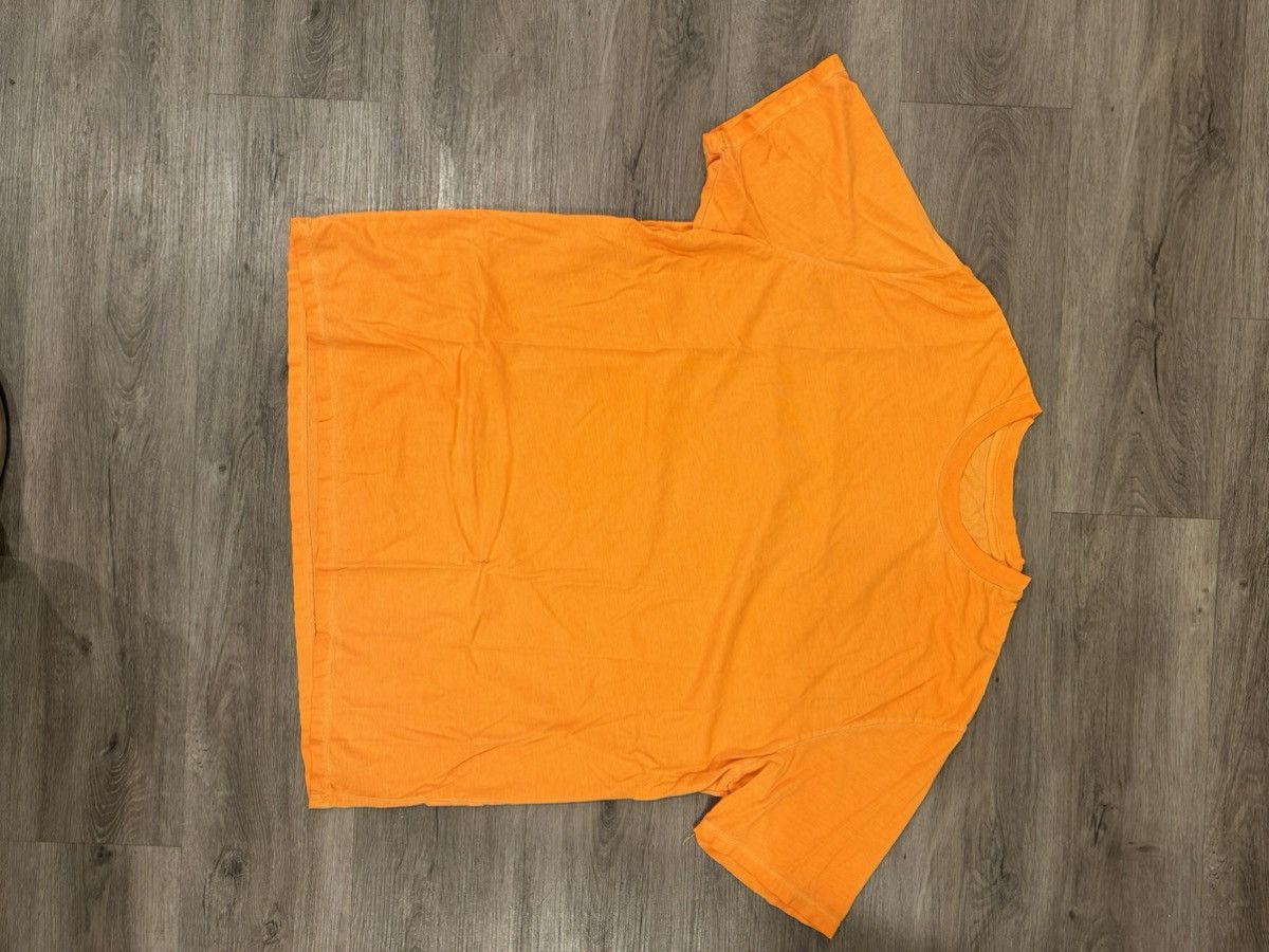 image of Vintage Neon Orange Blank Tee, Men's (Size Large)