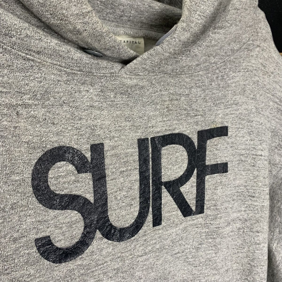 Japanese Brand Vintage Kapital “SURF” Half Sleeve Hoodie Rare Item Size US M / EU 48-50 / 2 - 10 Thumbnail