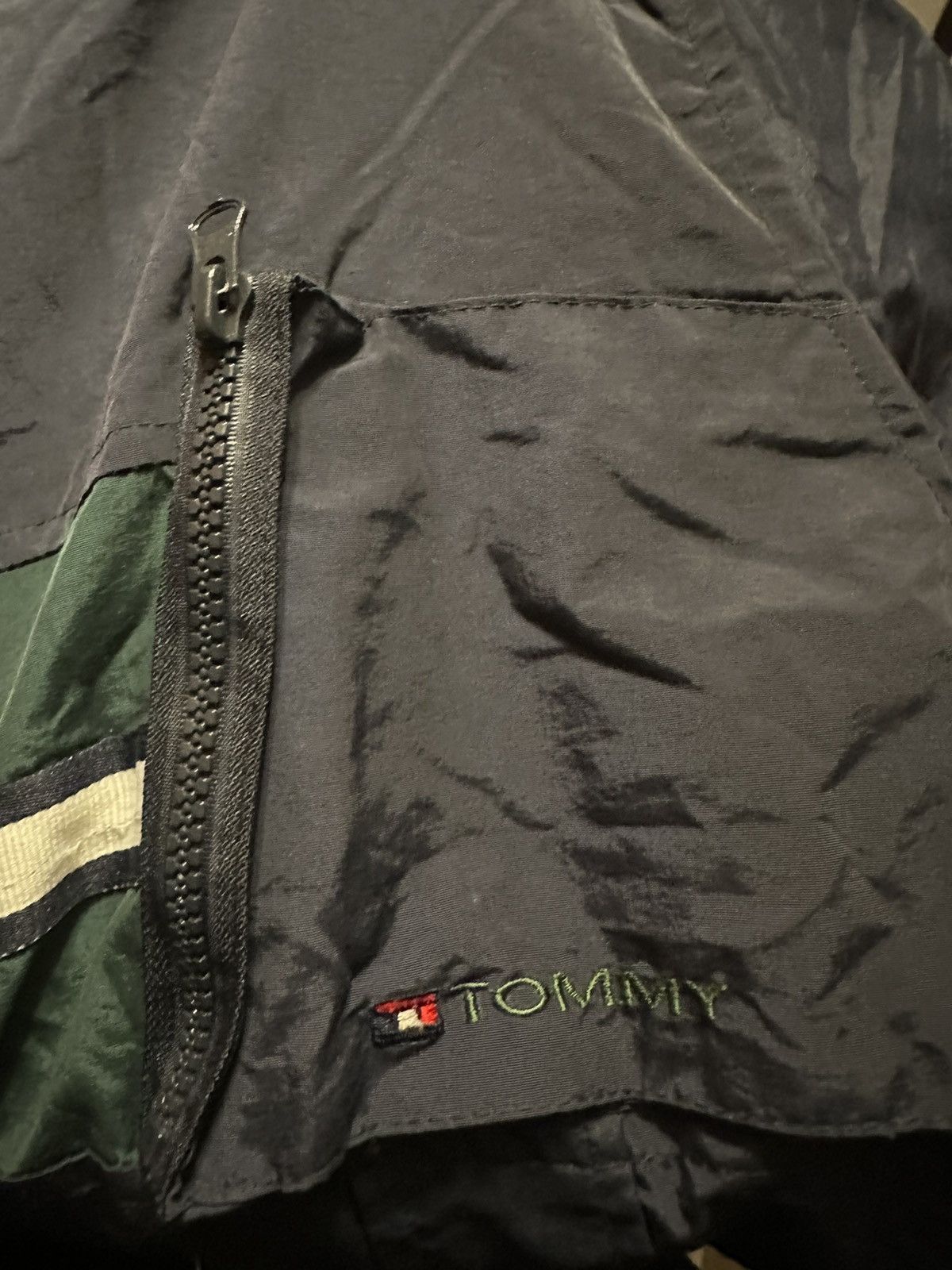 Tommy Hilfiger × Vintage Vintage 90s Tommy Hilfiger Reversible Jacket Fleece Size US XL / EU 56 / 4 - 3 Thumbnail