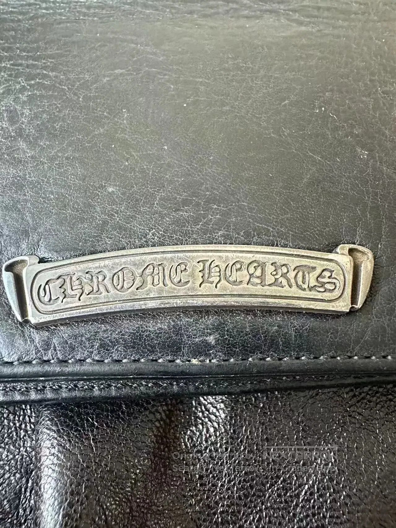 Chrome Hearts Chromehearts Silver Carved Long Wallet. Size ONE SIZE - 4 Thumbnail